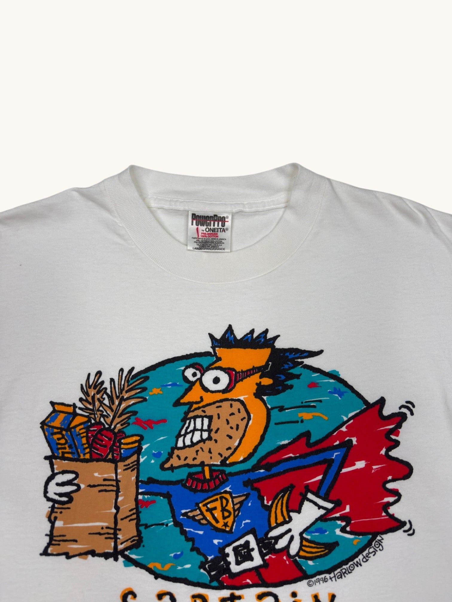 90s PowerPro by Oneita Hard Rock Cafe Tee - L