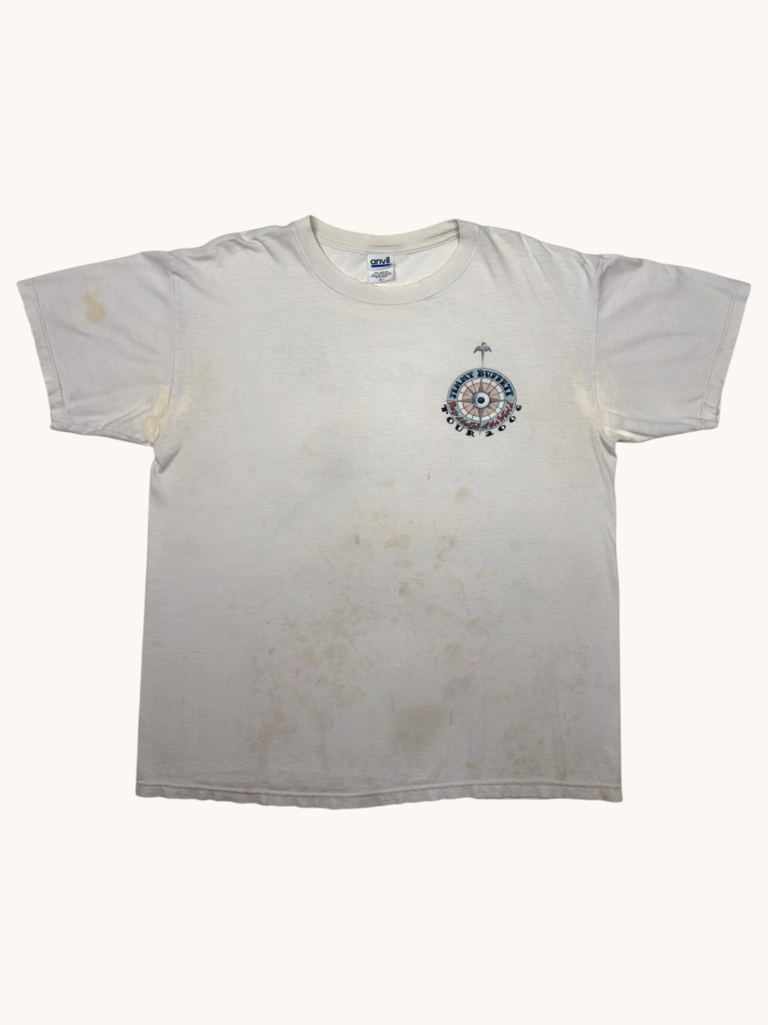 00s Anvil Jimmy Buffett Tour Tee - L