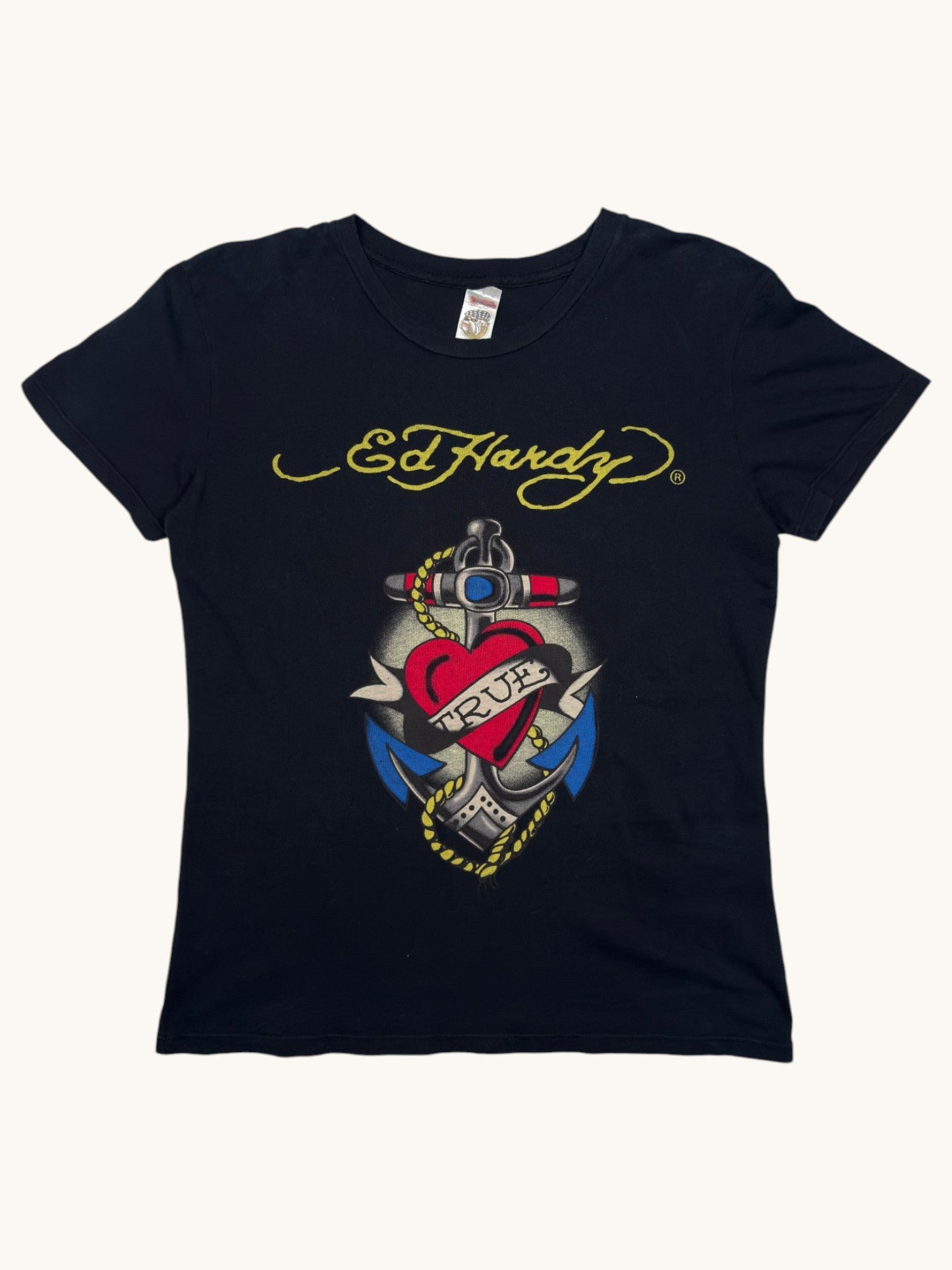 00s Ed Hardy Black Graphic Tee - L