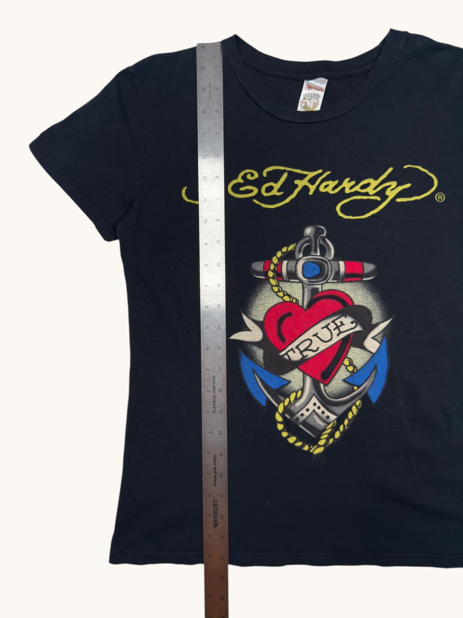 00s Ed Hardy Black Graphic Tee - L
