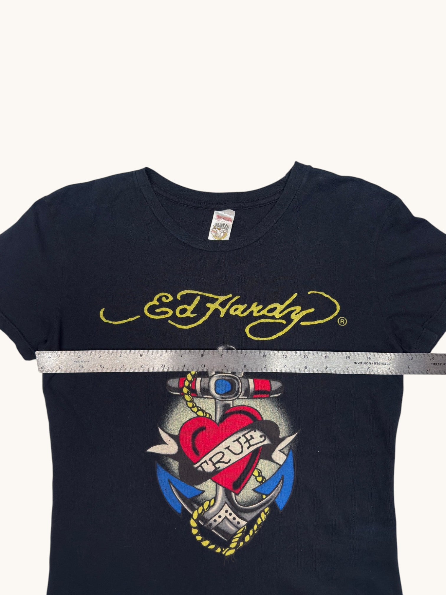 00s Ed Hardy Black Graphic Tee - L