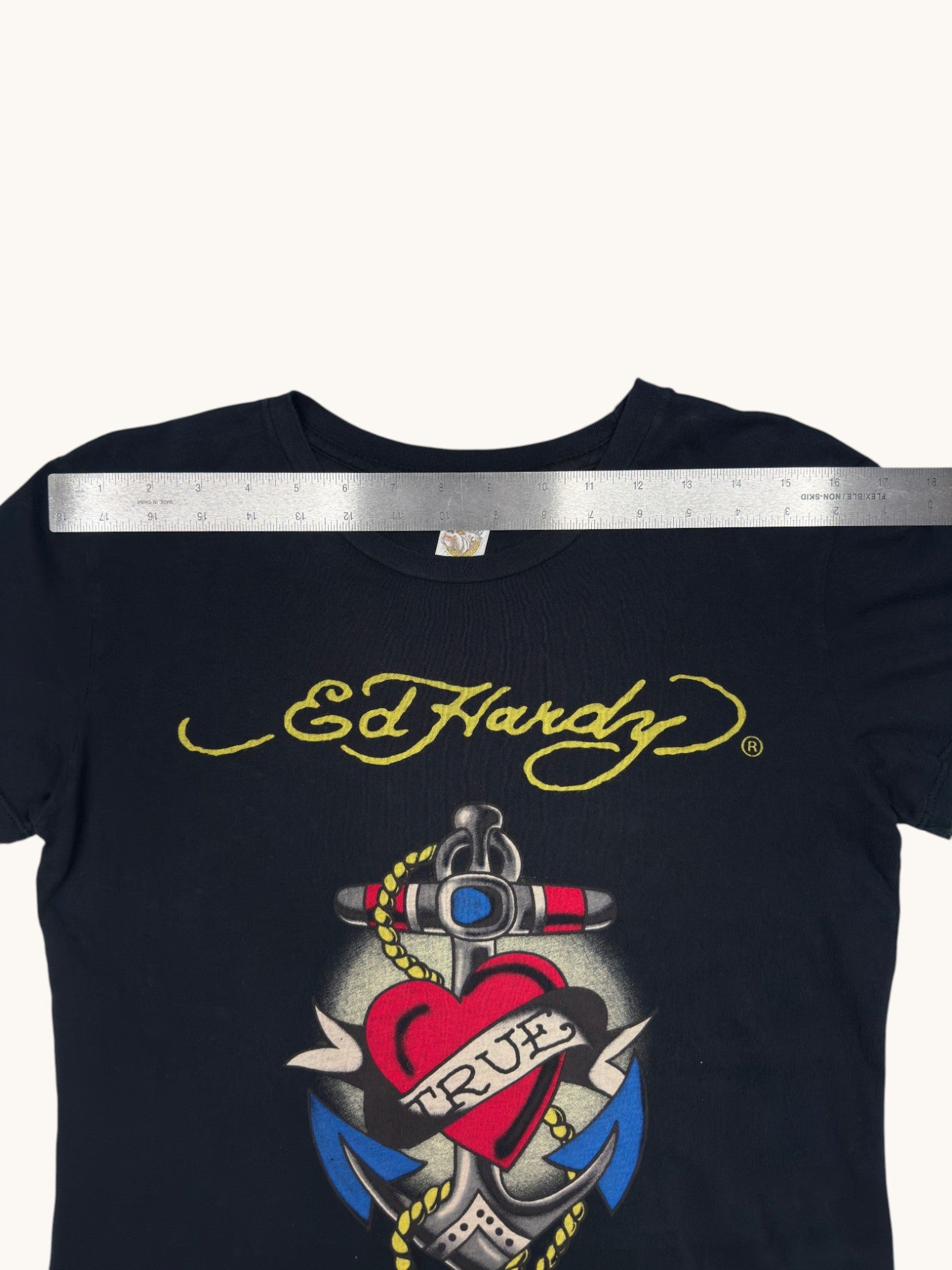 00s Ed Hardy Black Graphic Tee - L