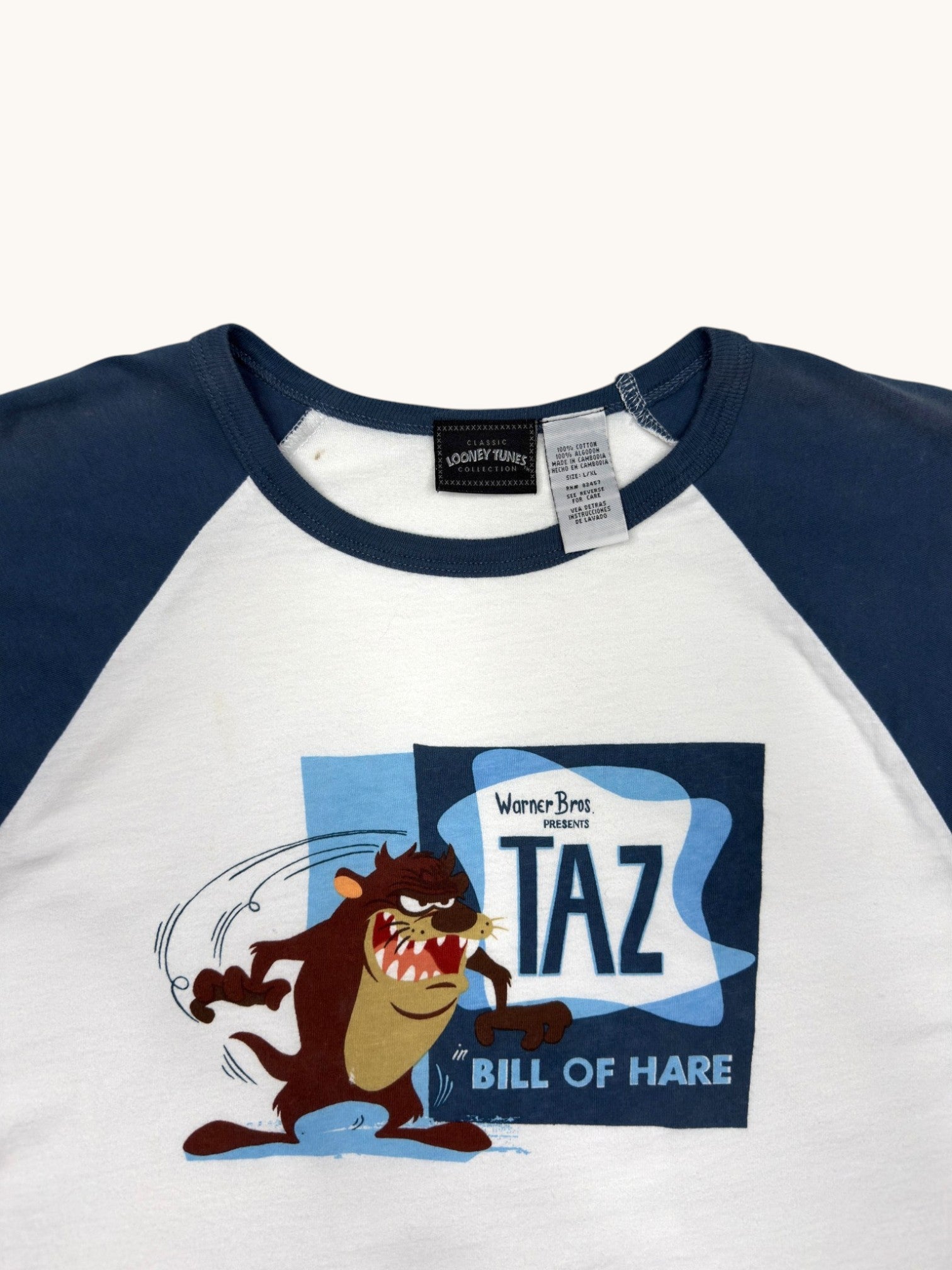 90s Looney Tunes Taz Graphic Tee - L