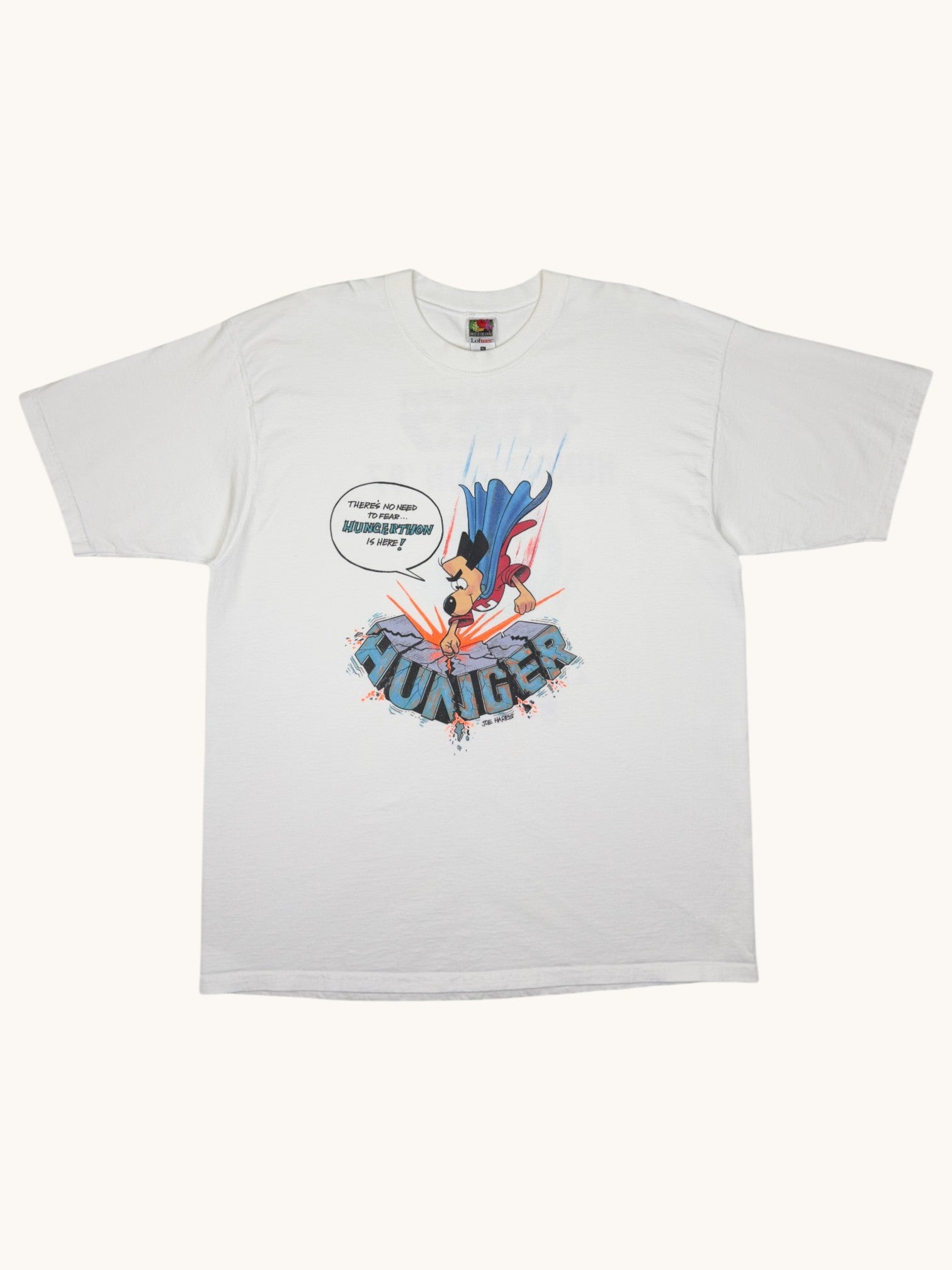 90s Fruit of the Loom Hungerthon Tee - XL