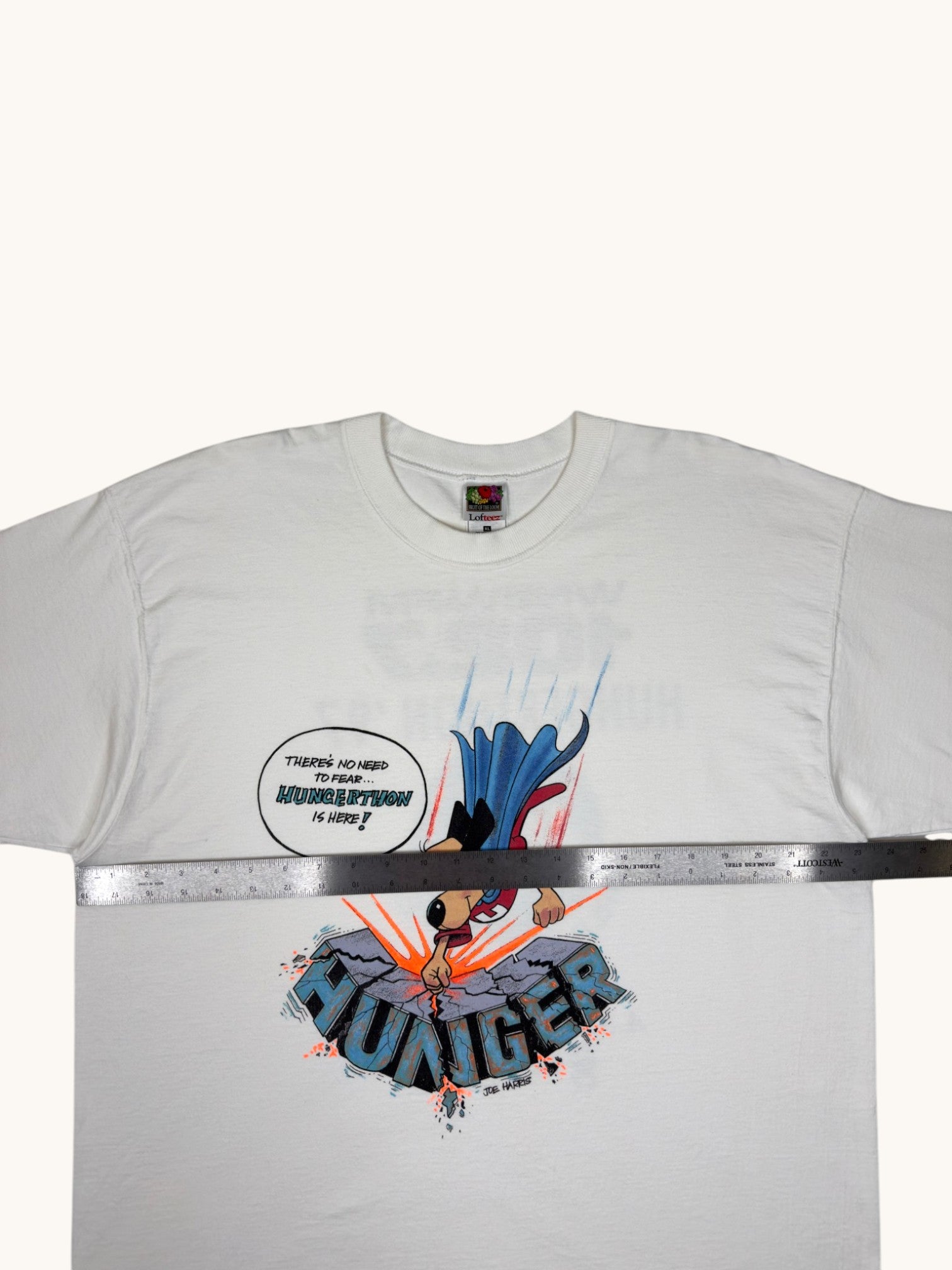 90s Fruit of the Loom Hungerthon Tee - XL