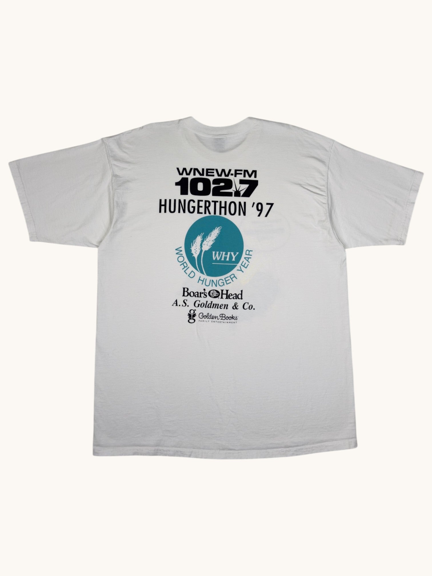 90s Fruit of the Loom Hungerthon Tee - XL