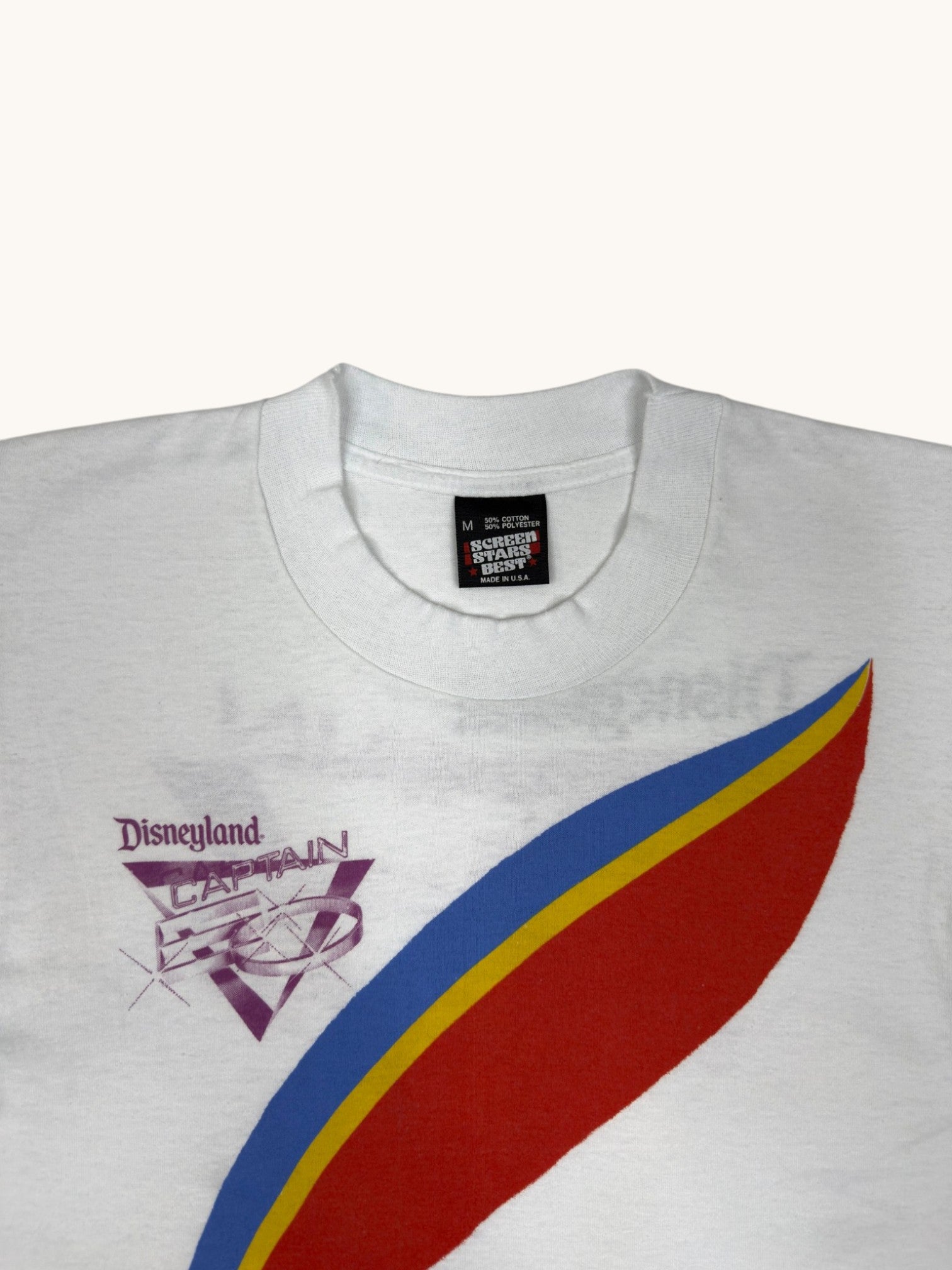 80s Screen Stars Disneyland Tee - M