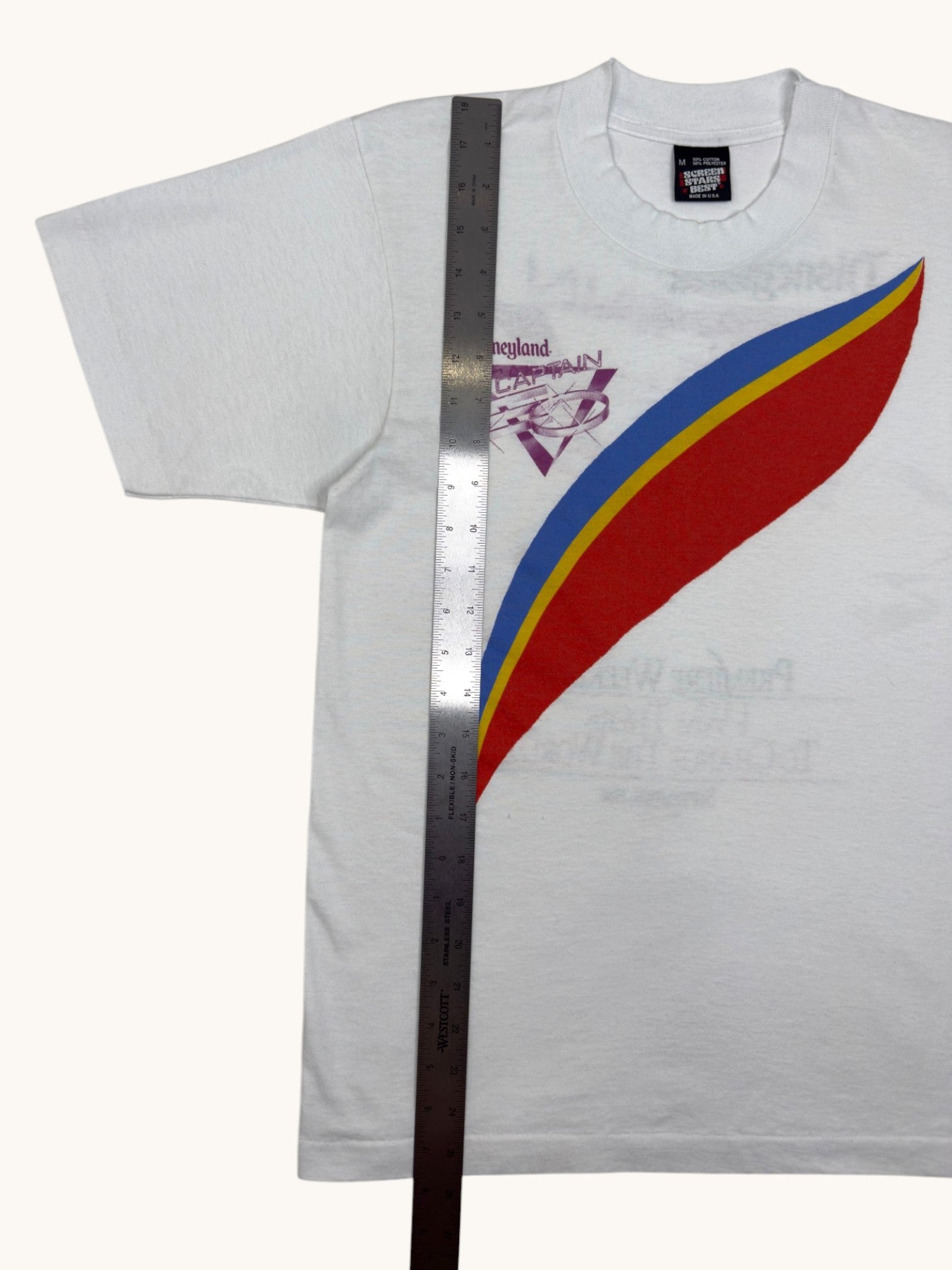 80s Screen Stars Disneyland Tee - M