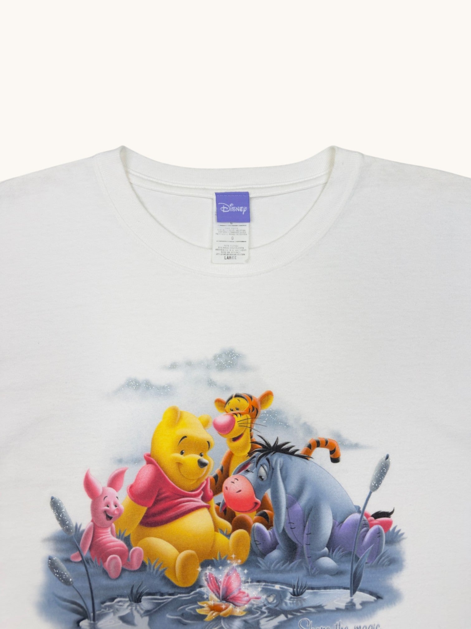 90s Disney Winnie the Pooh Tee - L