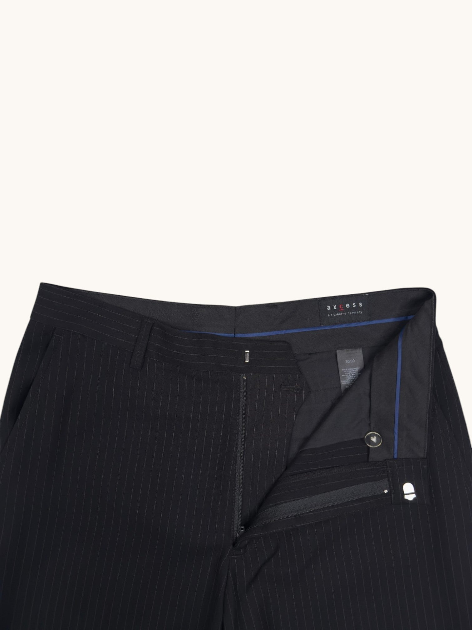90s Axcess a Liz Claiborne Collection Pinstripe Pants - 30