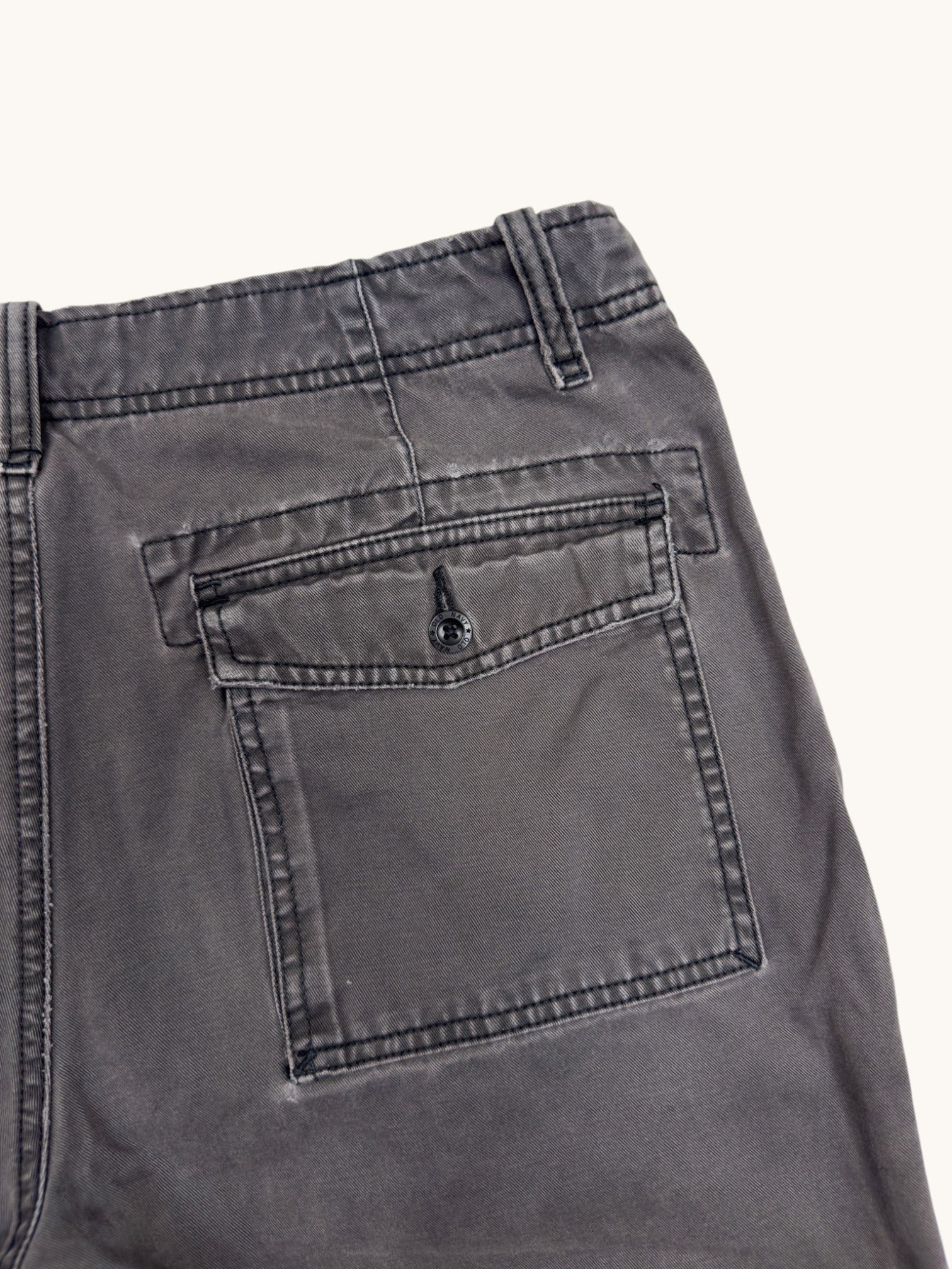 00s Old Navy Gray Khaki Pants - 34x32