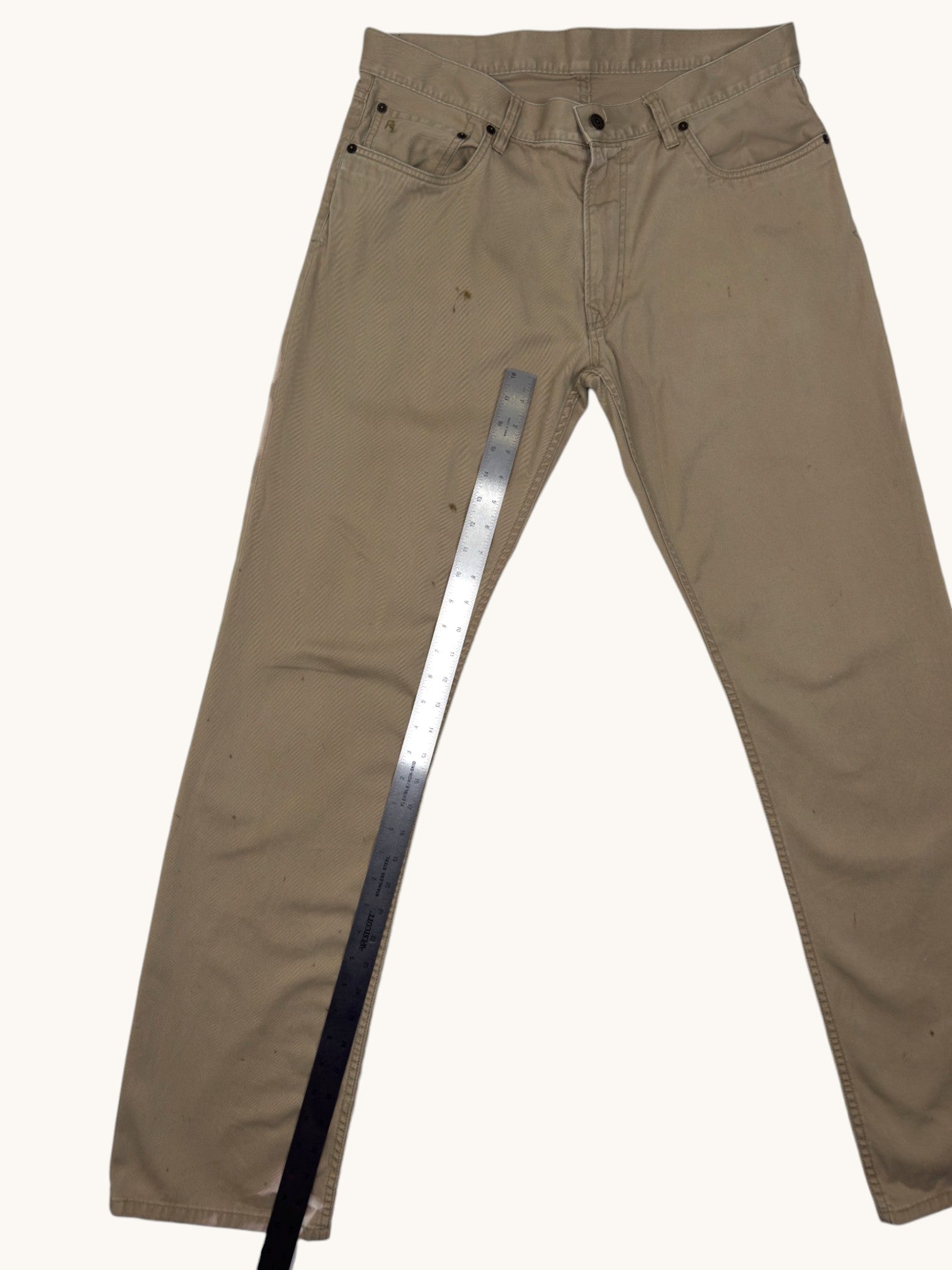 00s Polo Ralph Lauren Beige Khaki Pants - 34x34