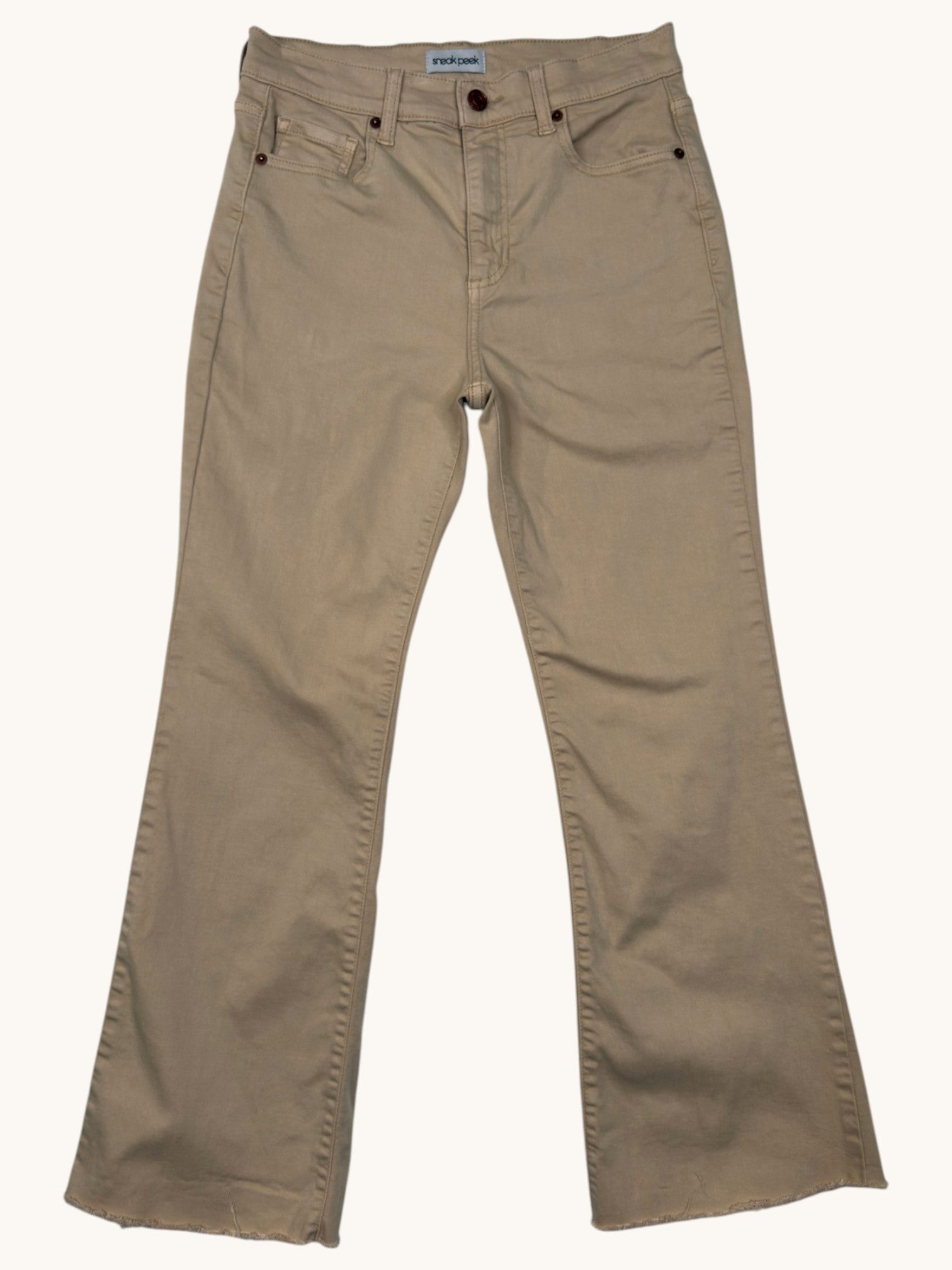 00s Sneak Peek Beige Pants - 26