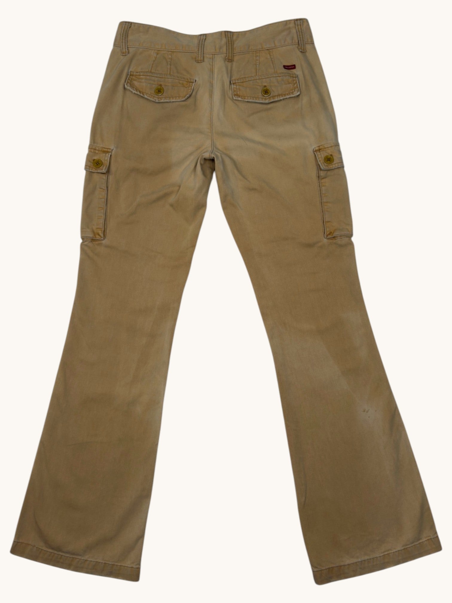 00s Hollister Beige Cargo Khaki Pants - 5