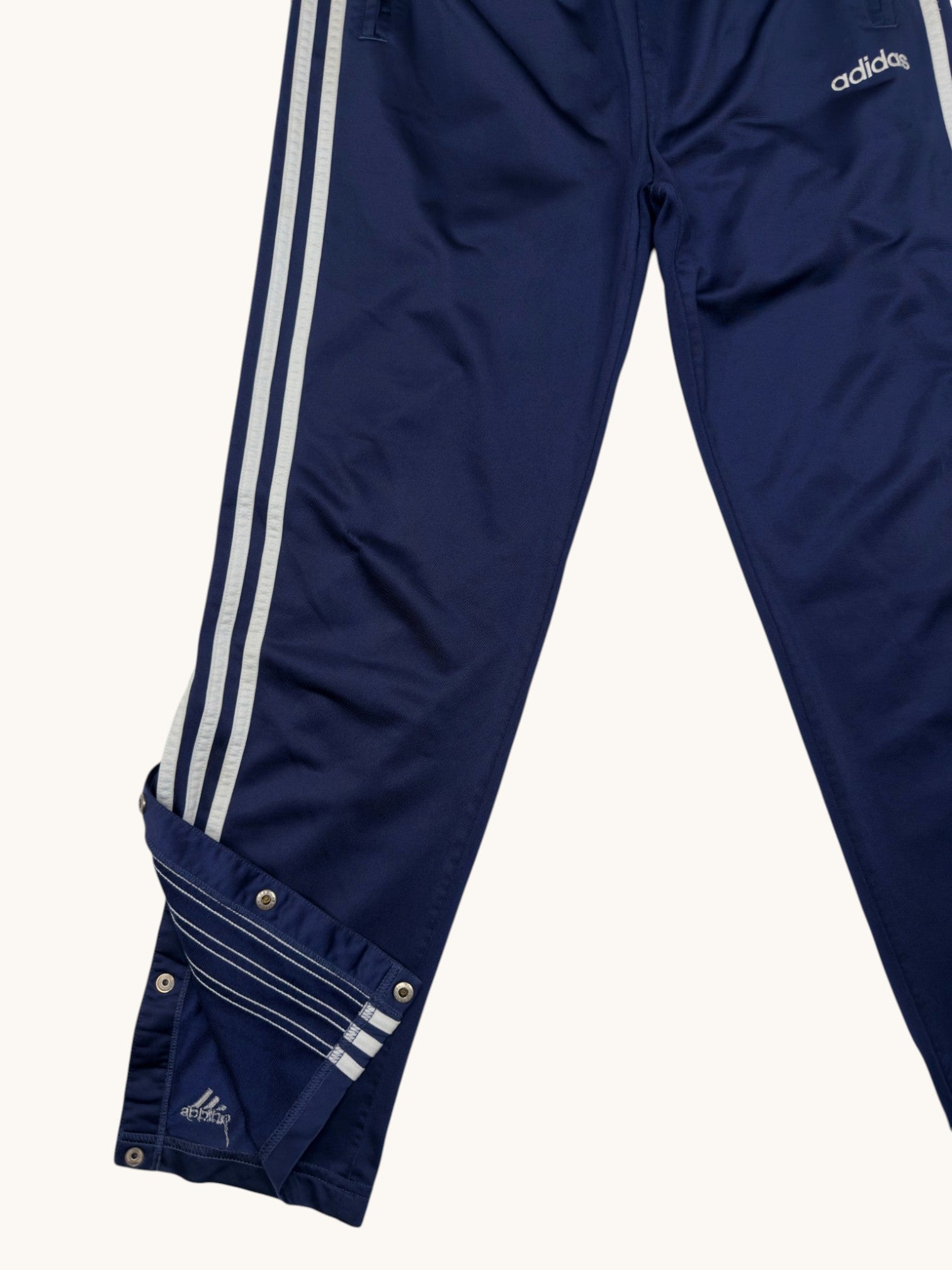 90s Adidas Navy Track Pants - M