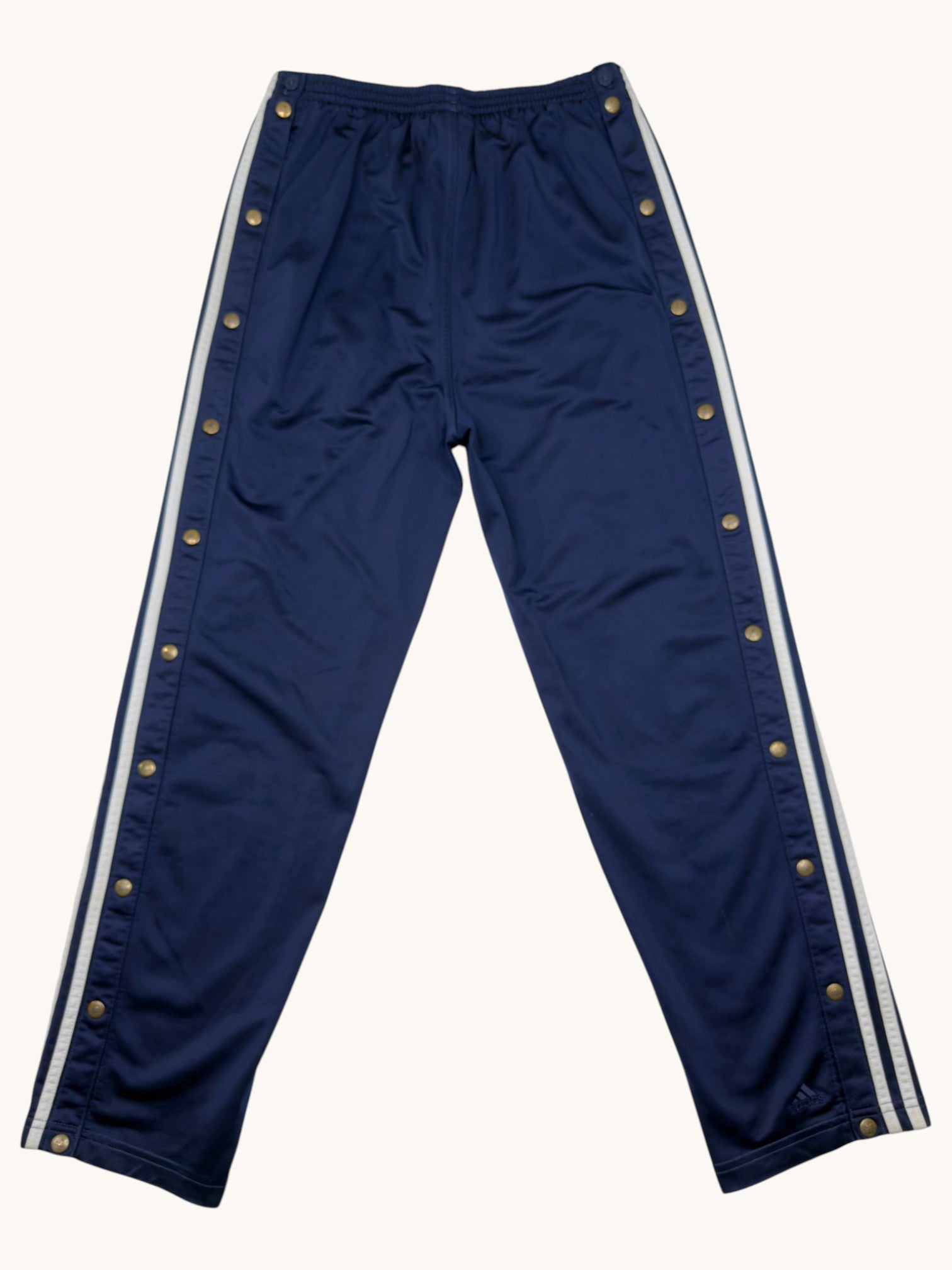90s Adidas Navy Track Pants - M