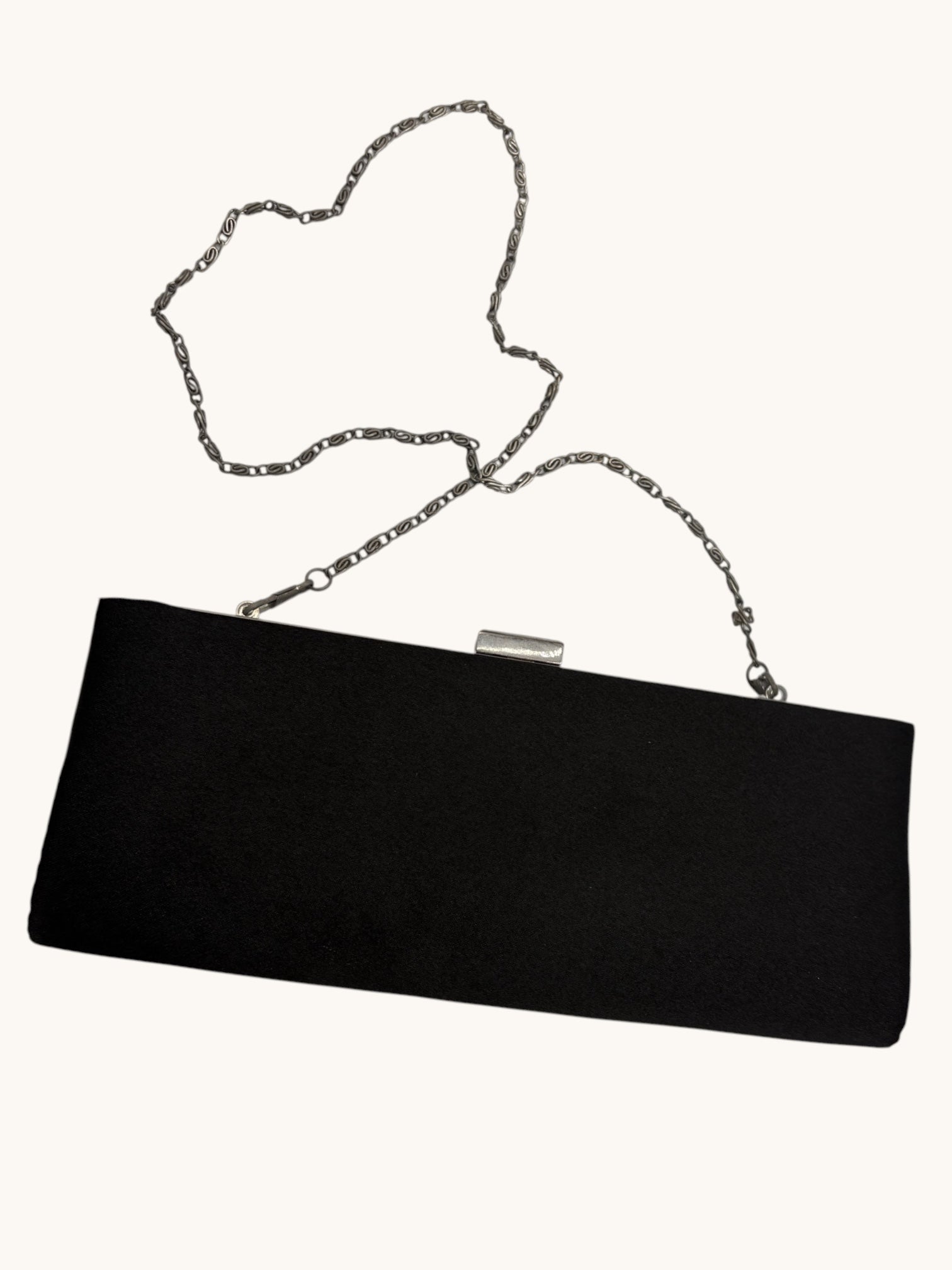 00s Lulu Townsend Black Clutch Bag
