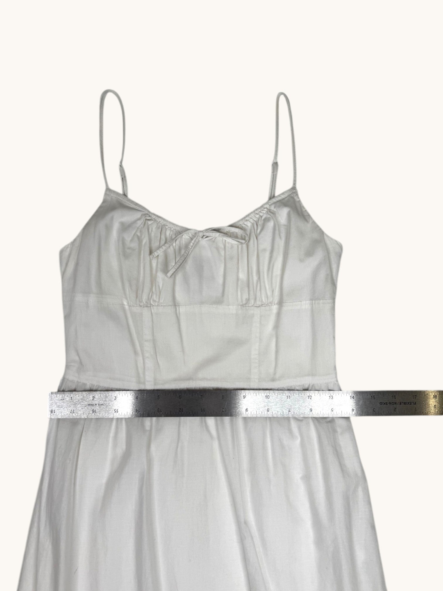 Loft White Sundress - 0P