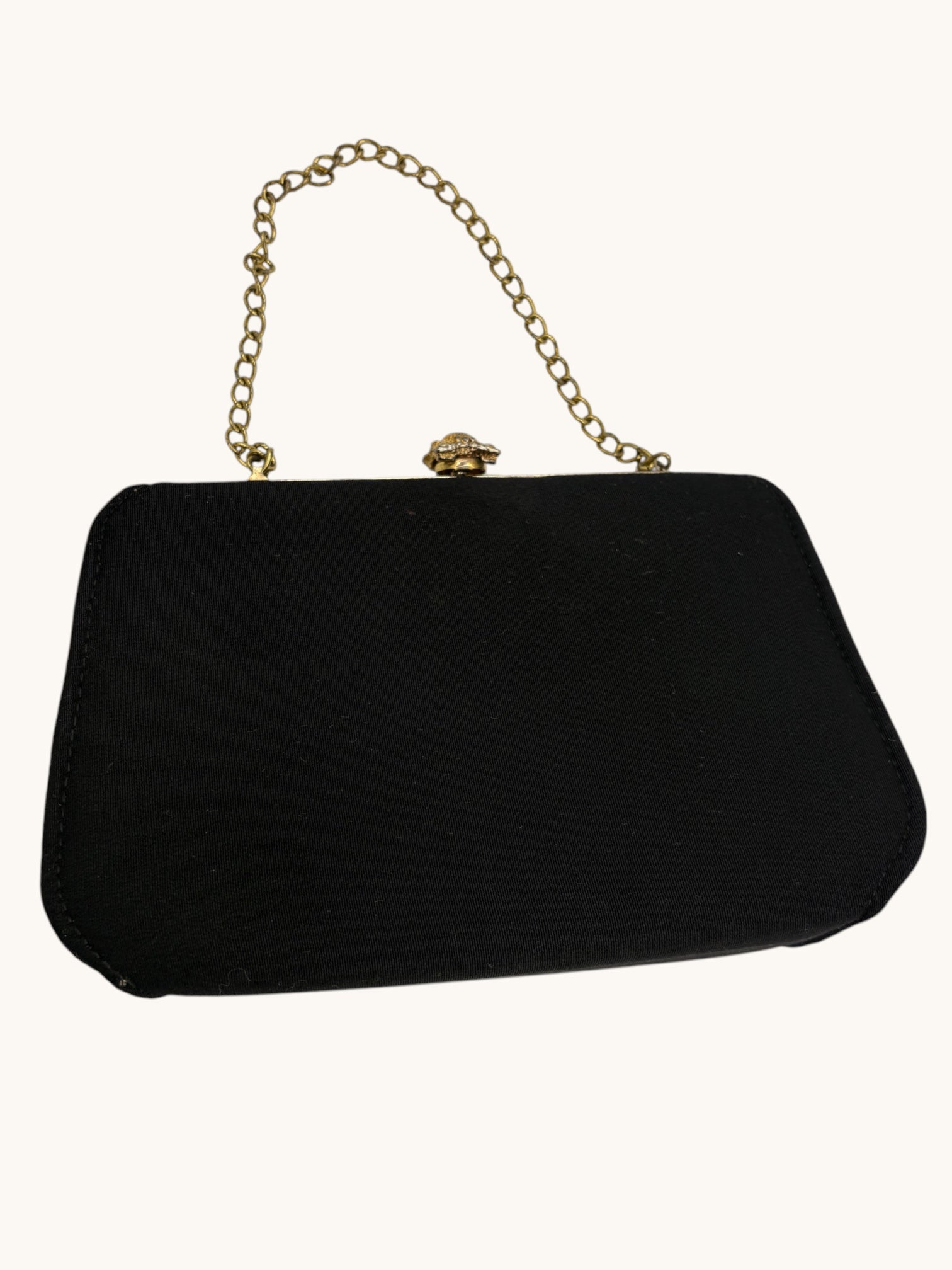 90s Black Clutch Purse