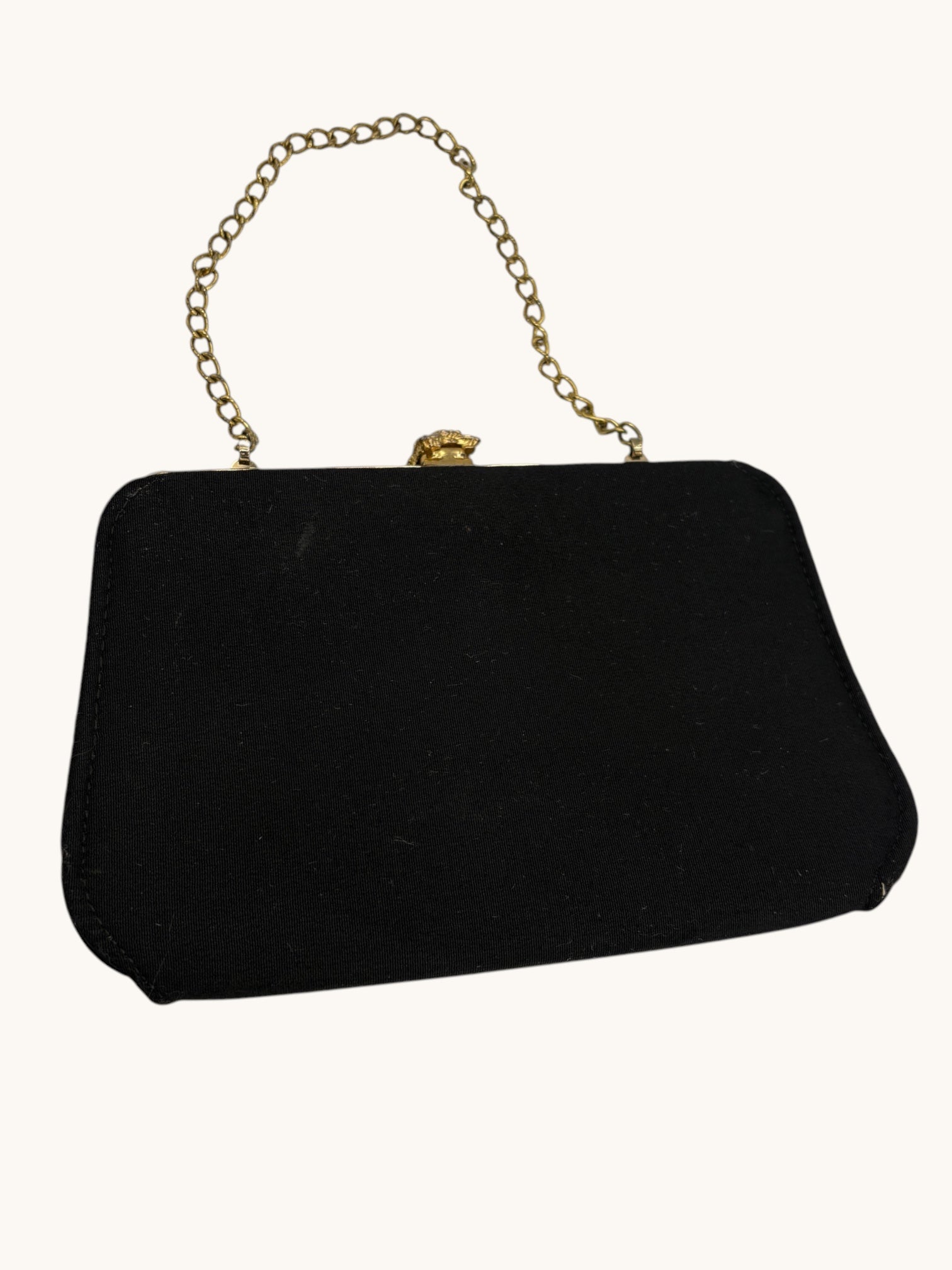 90s Black Clutch Purse