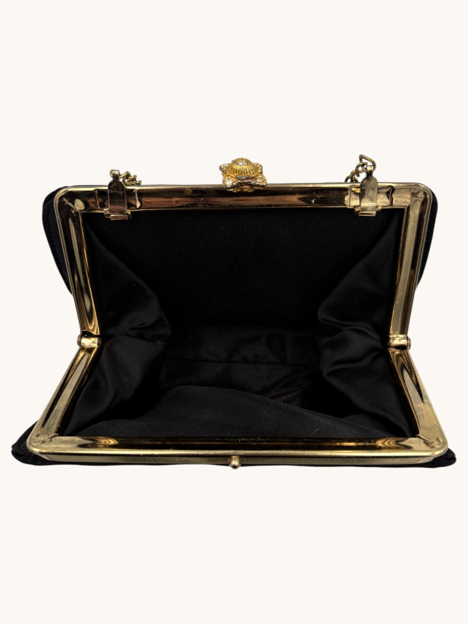 90s Black Clutch Purse