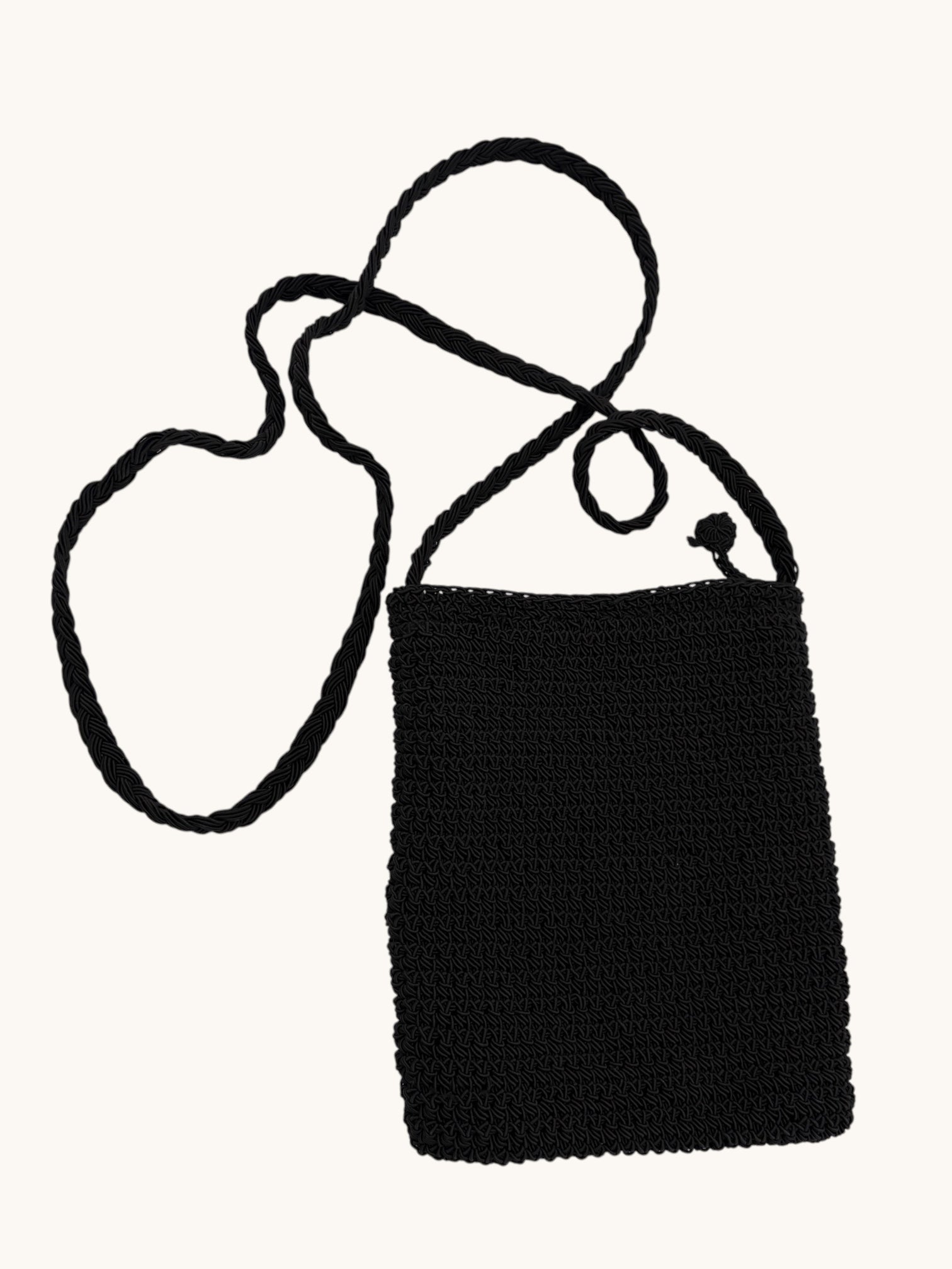 90s Black Butterfly Crossbody Bag