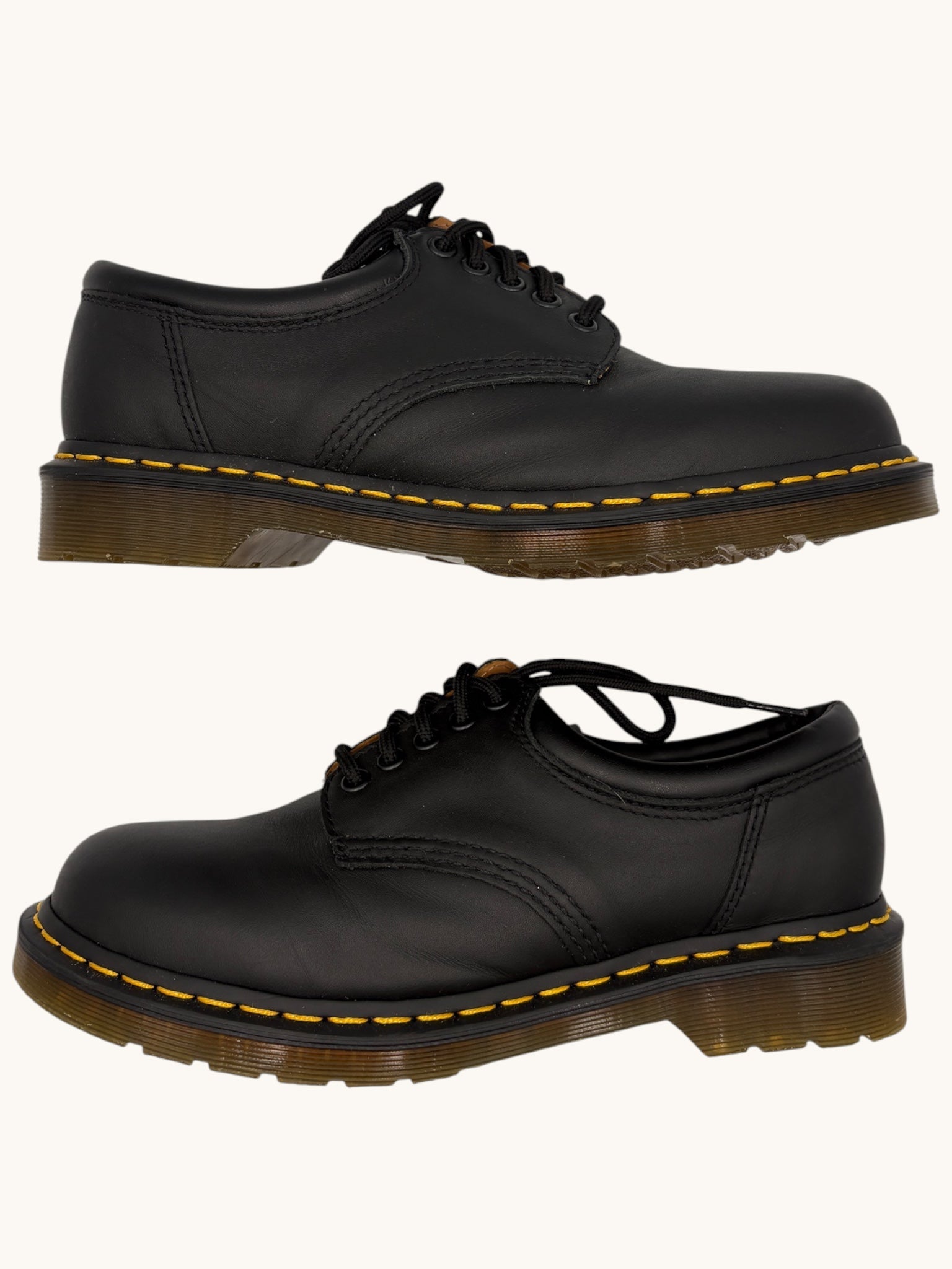 00s Dr. Martens Black Leather Shoes - 8 M