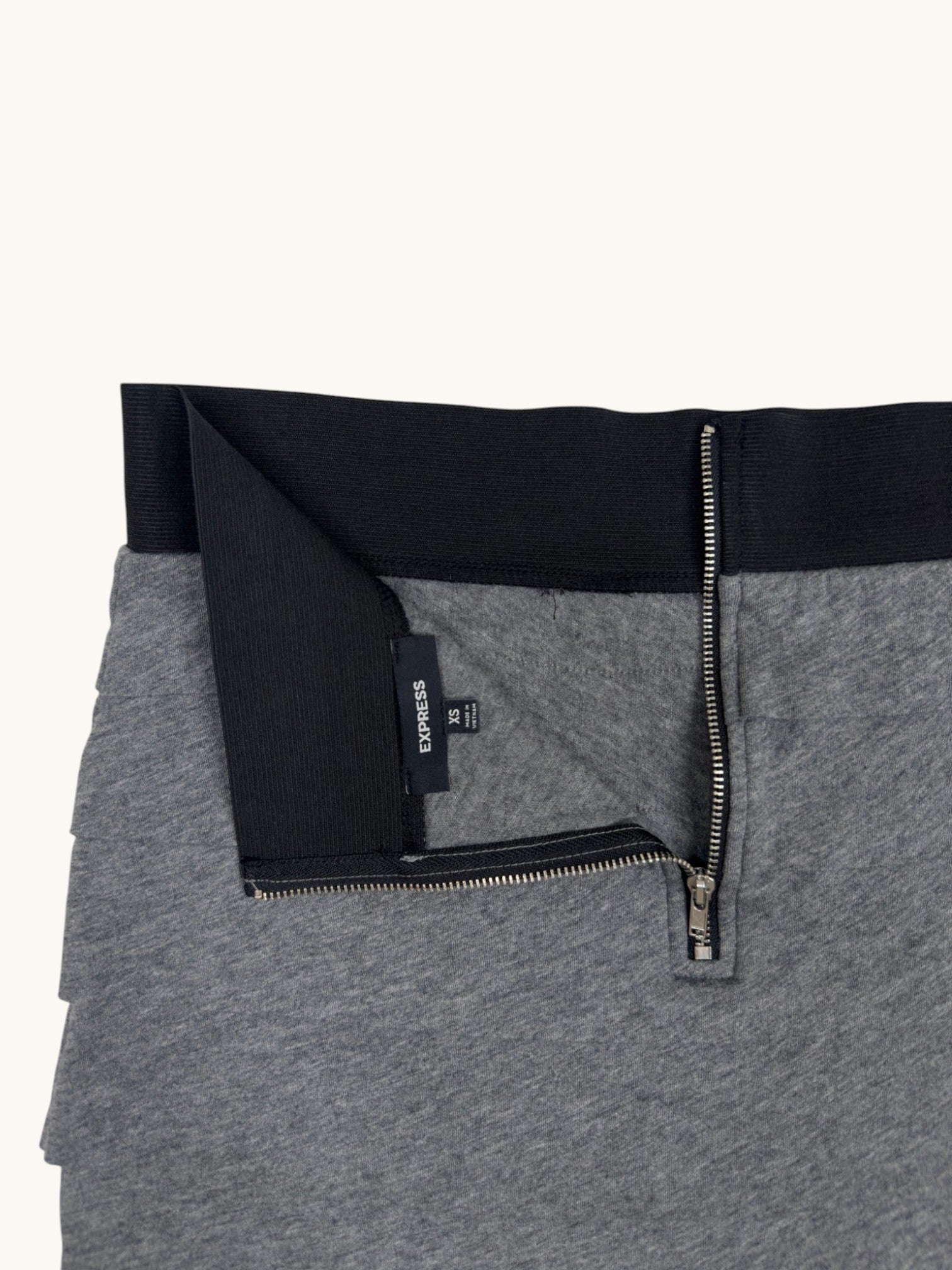 00s Express Gray Skirt - XS