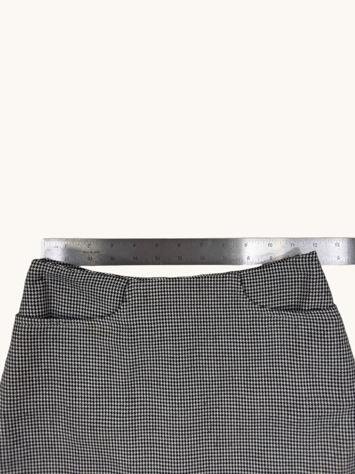 90s Clothes Circuit Houndstooth Skirt - 3