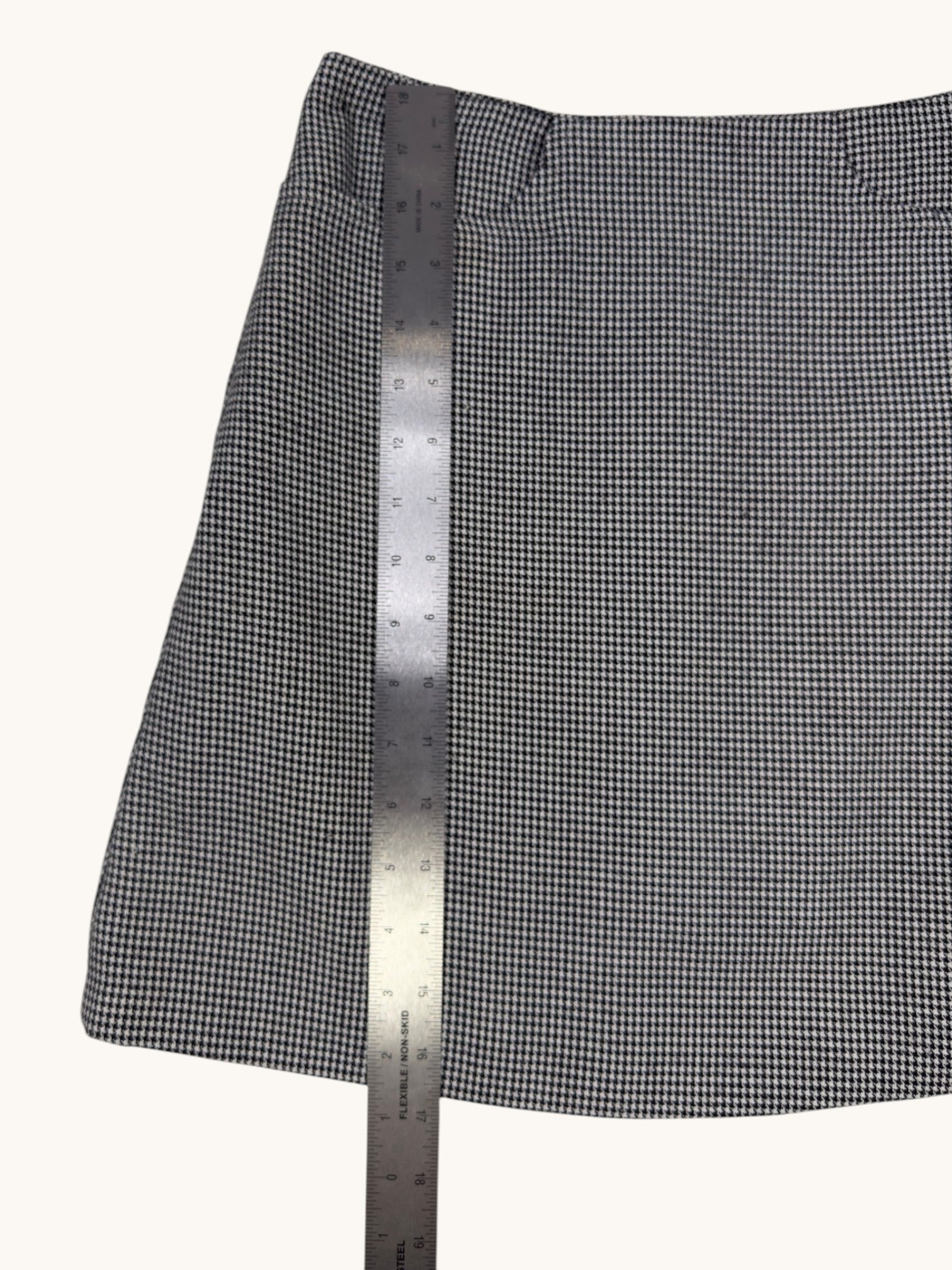 90s Clothes Circuit Houndstooth Skirt - 3