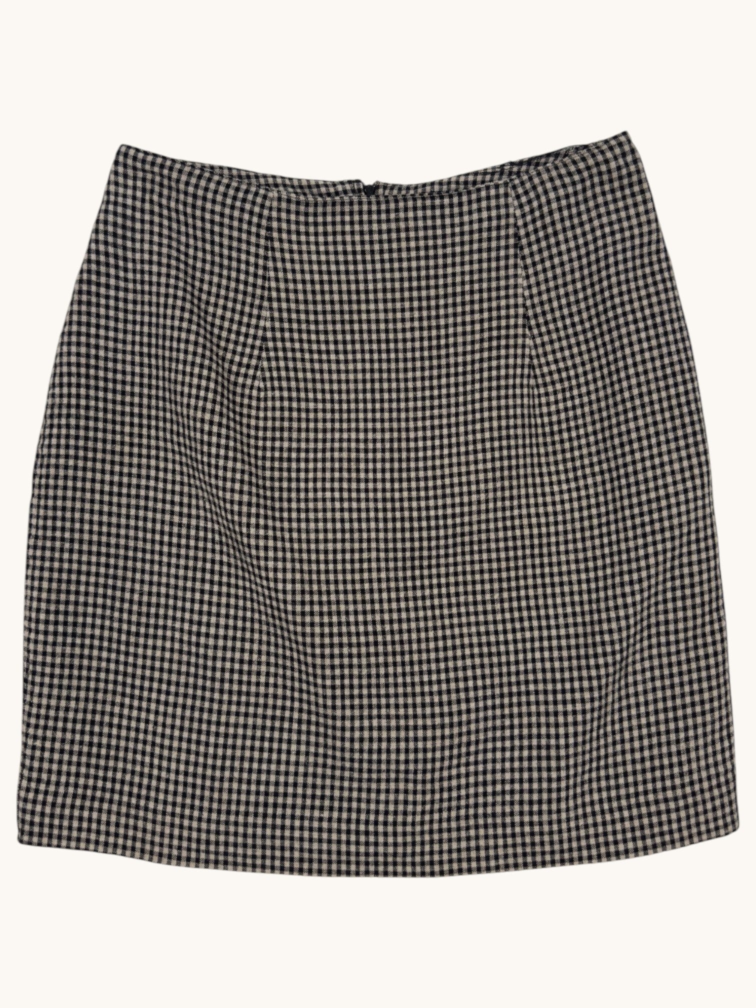 90s Daily Habit Houndstooth Skirt - 7