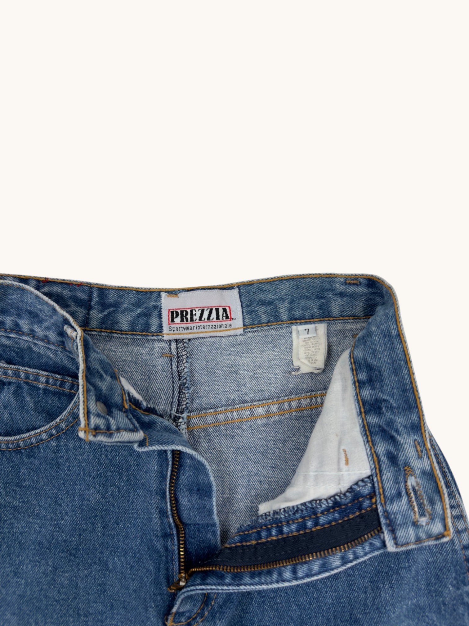 90s Prezzia Denim Skirt - 7