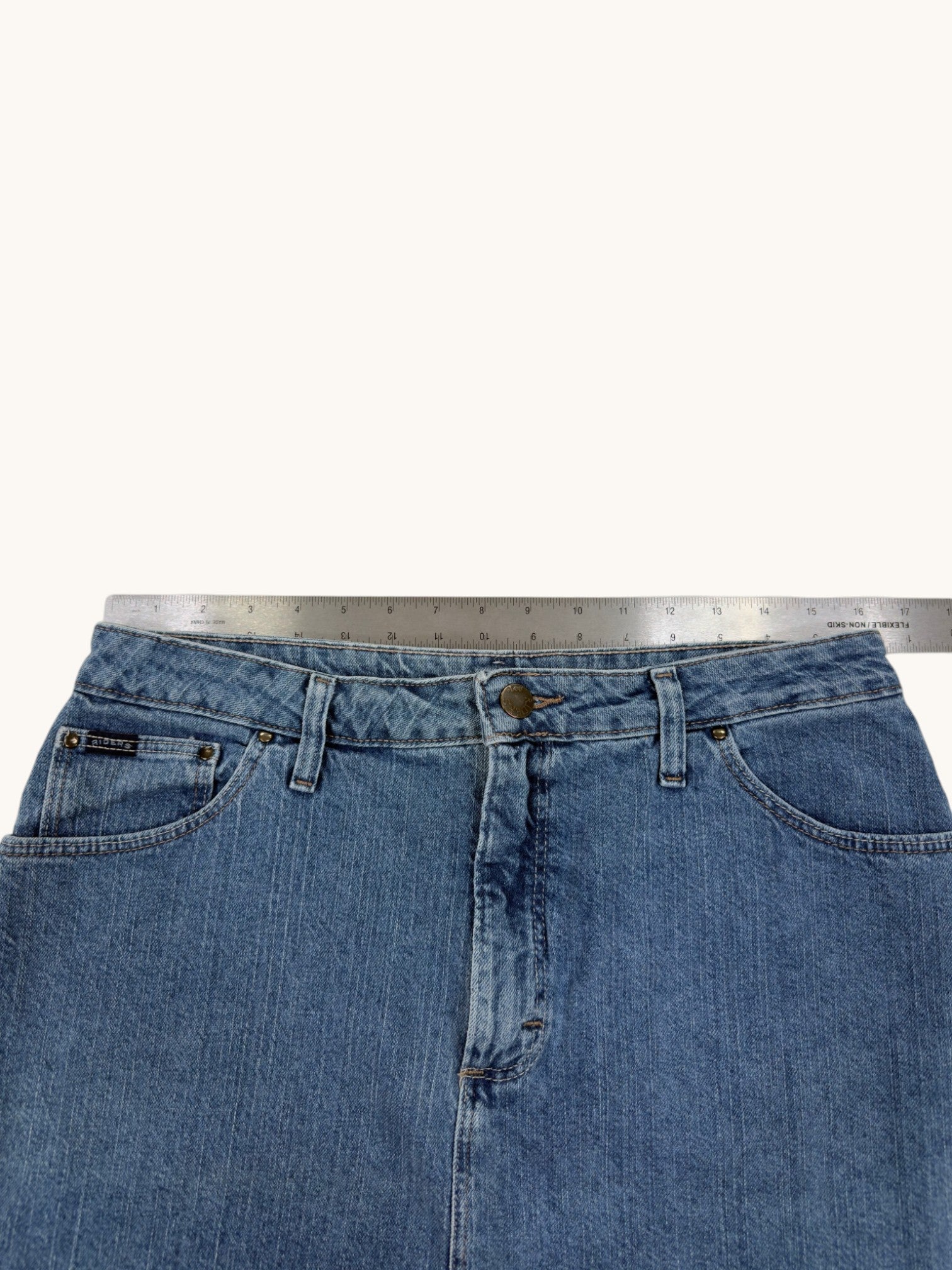 90s Lee Denim Skirt - 14