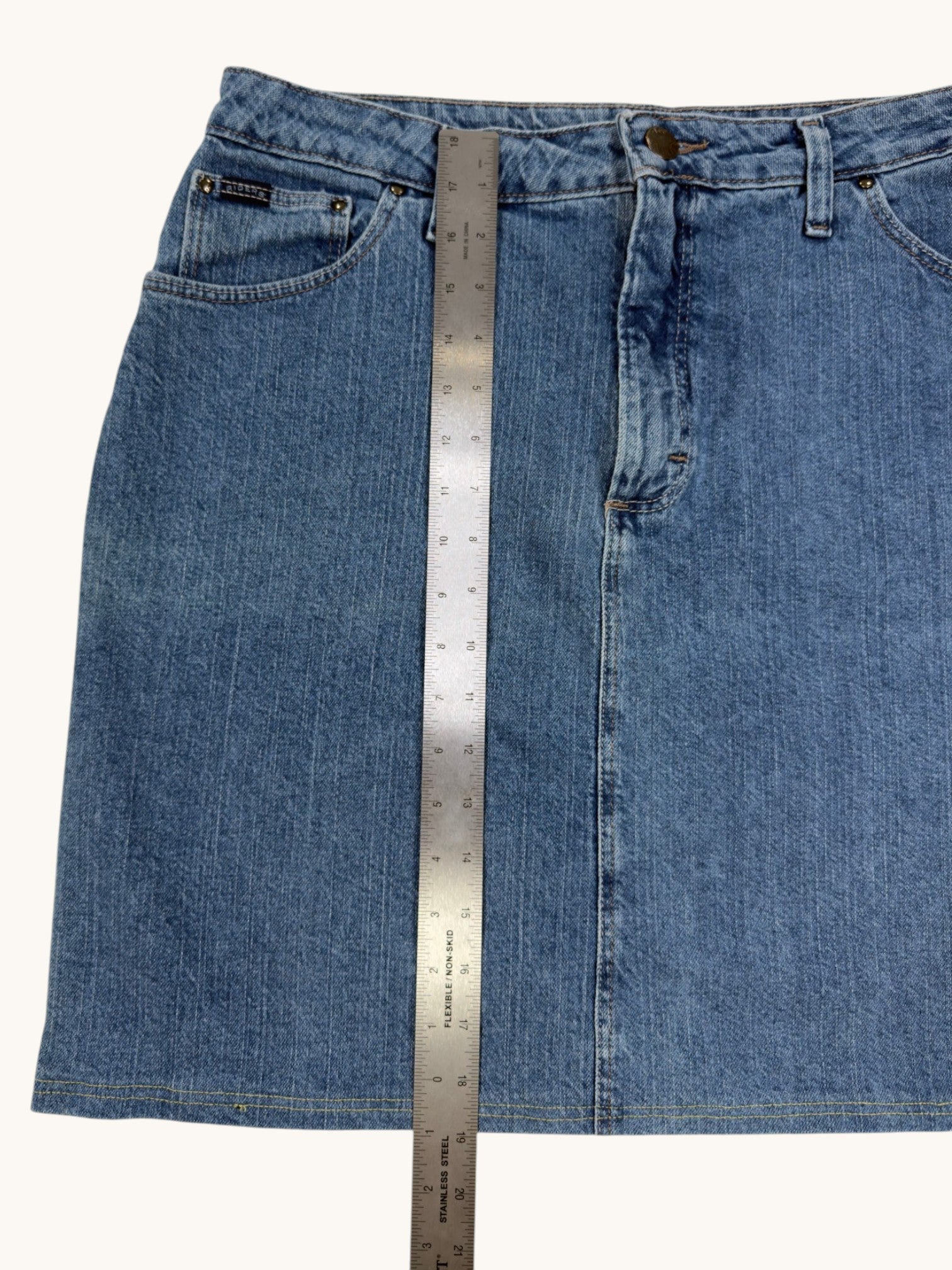 90s Lee Denim Skirt - 14