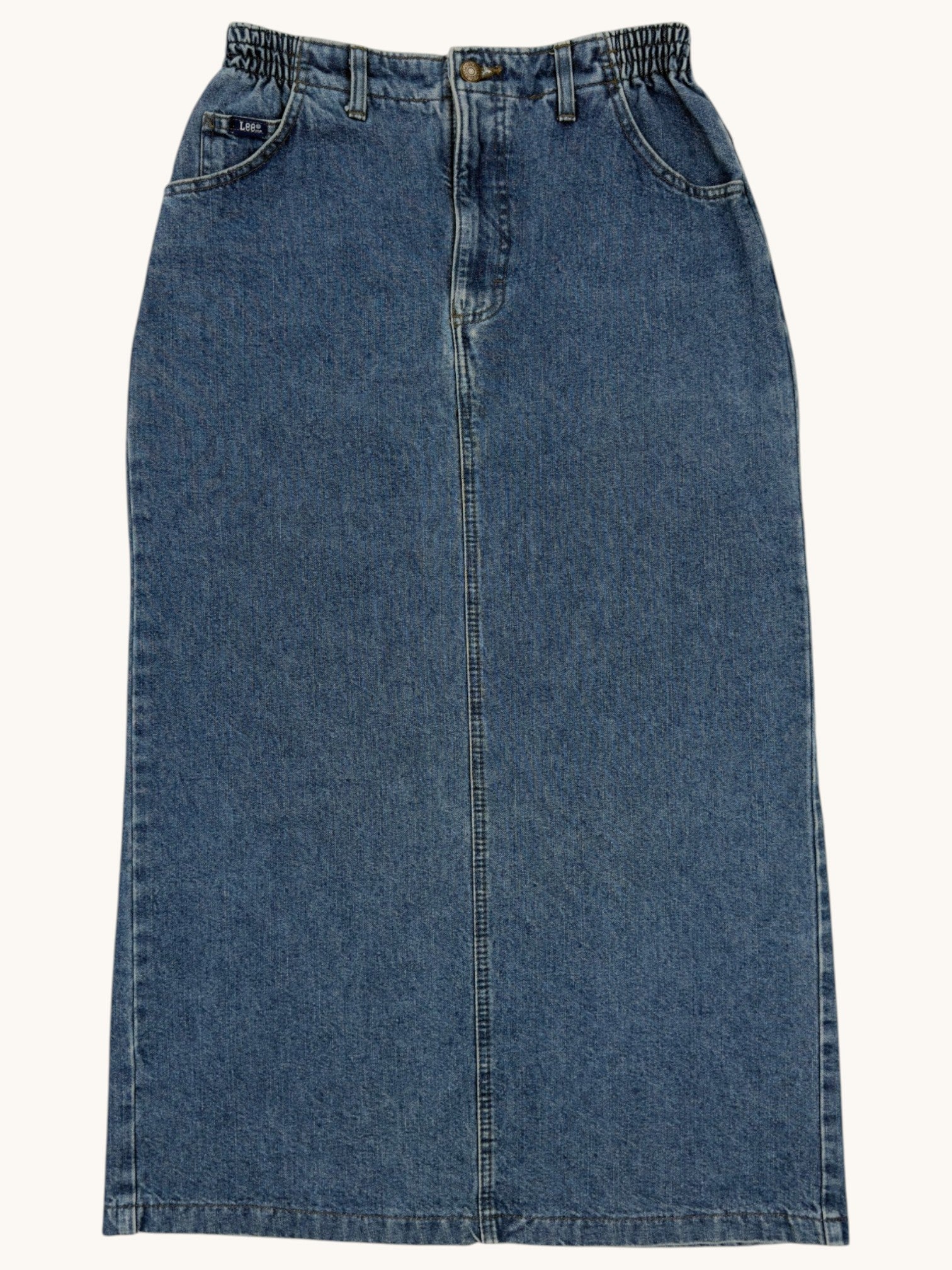 90s Lee Denim Skirt - 10