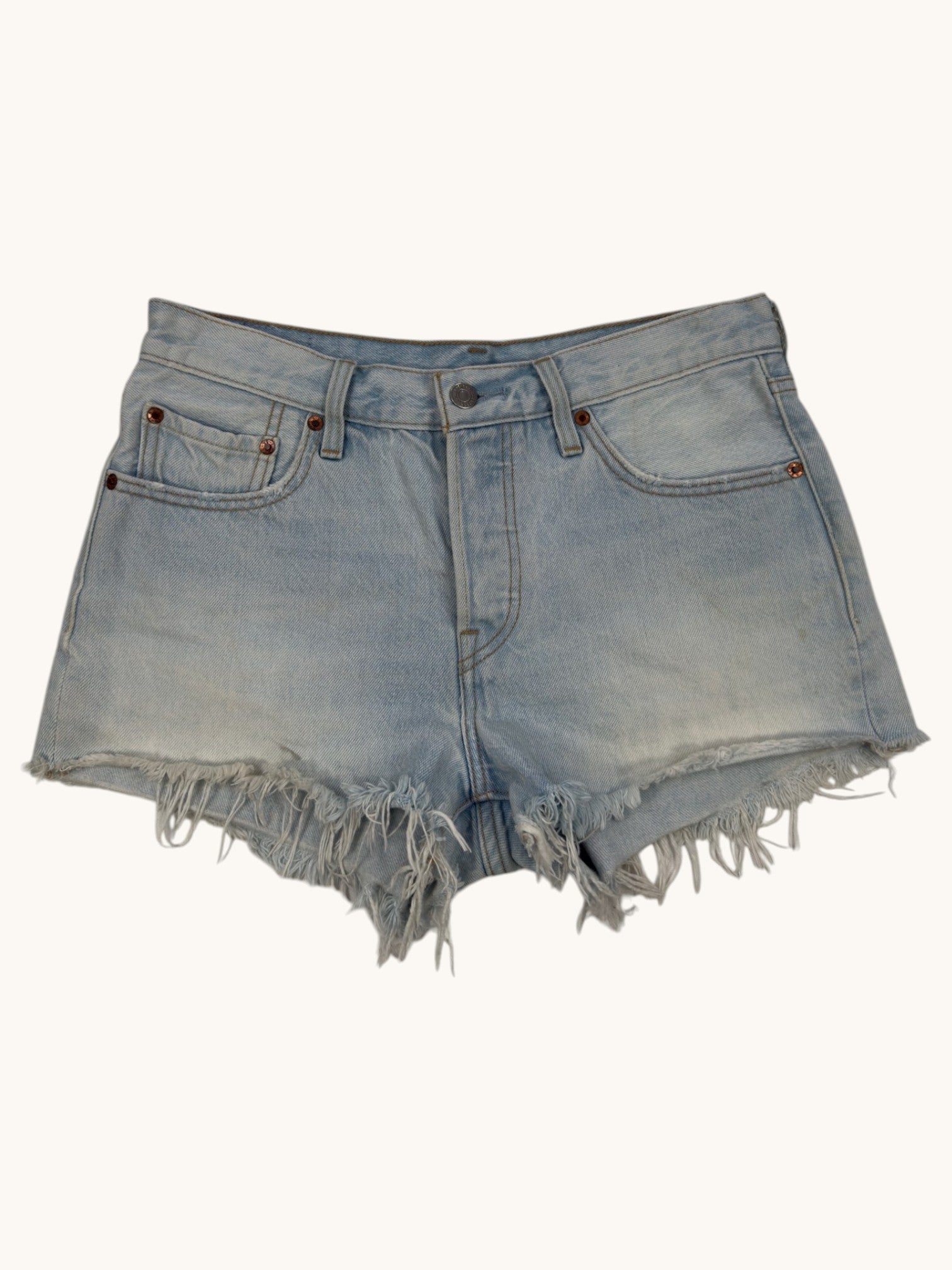 Levi's Blue Denim Shorts - 27