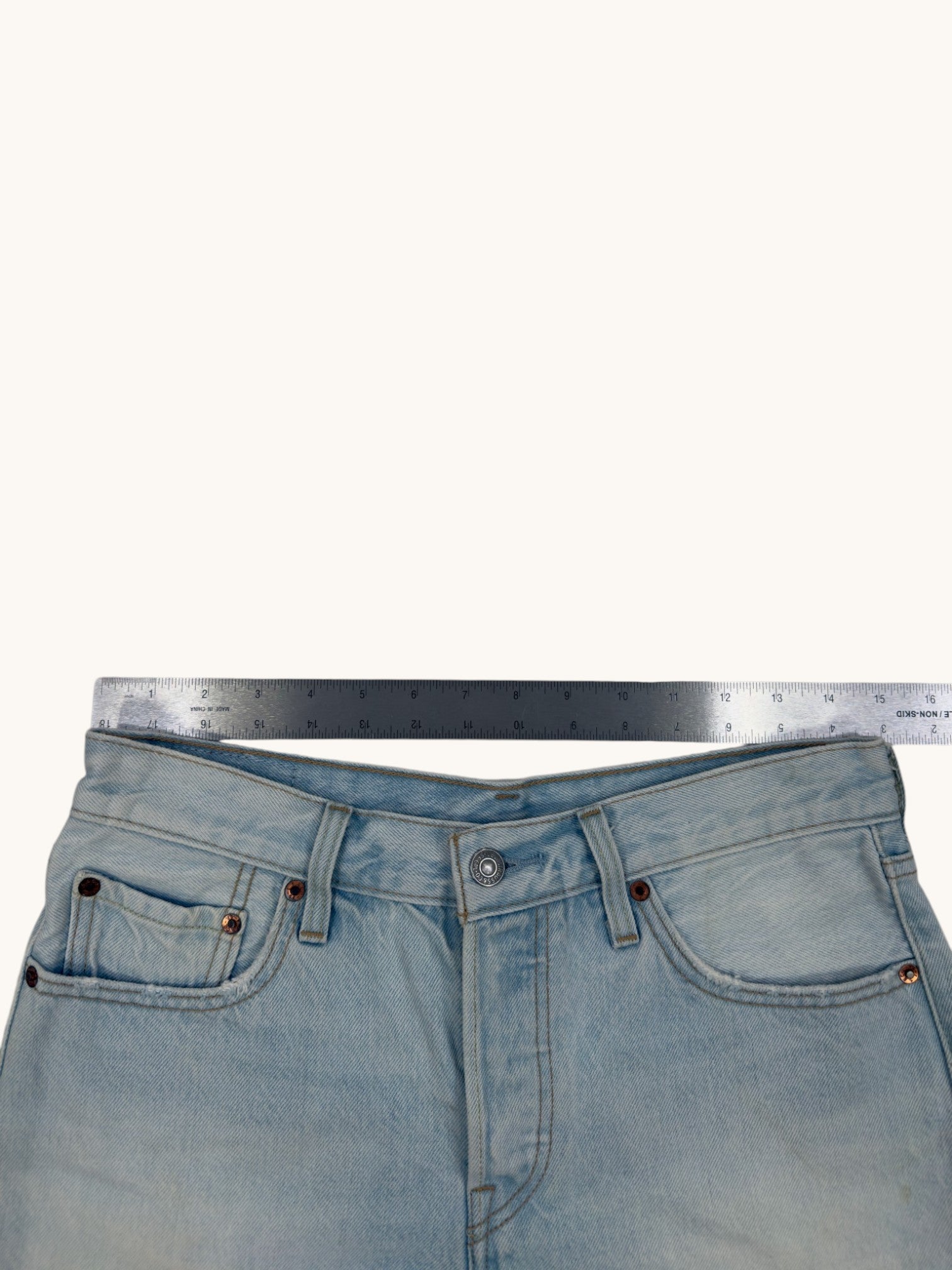 Levi's Blue Denim Shorts - 27