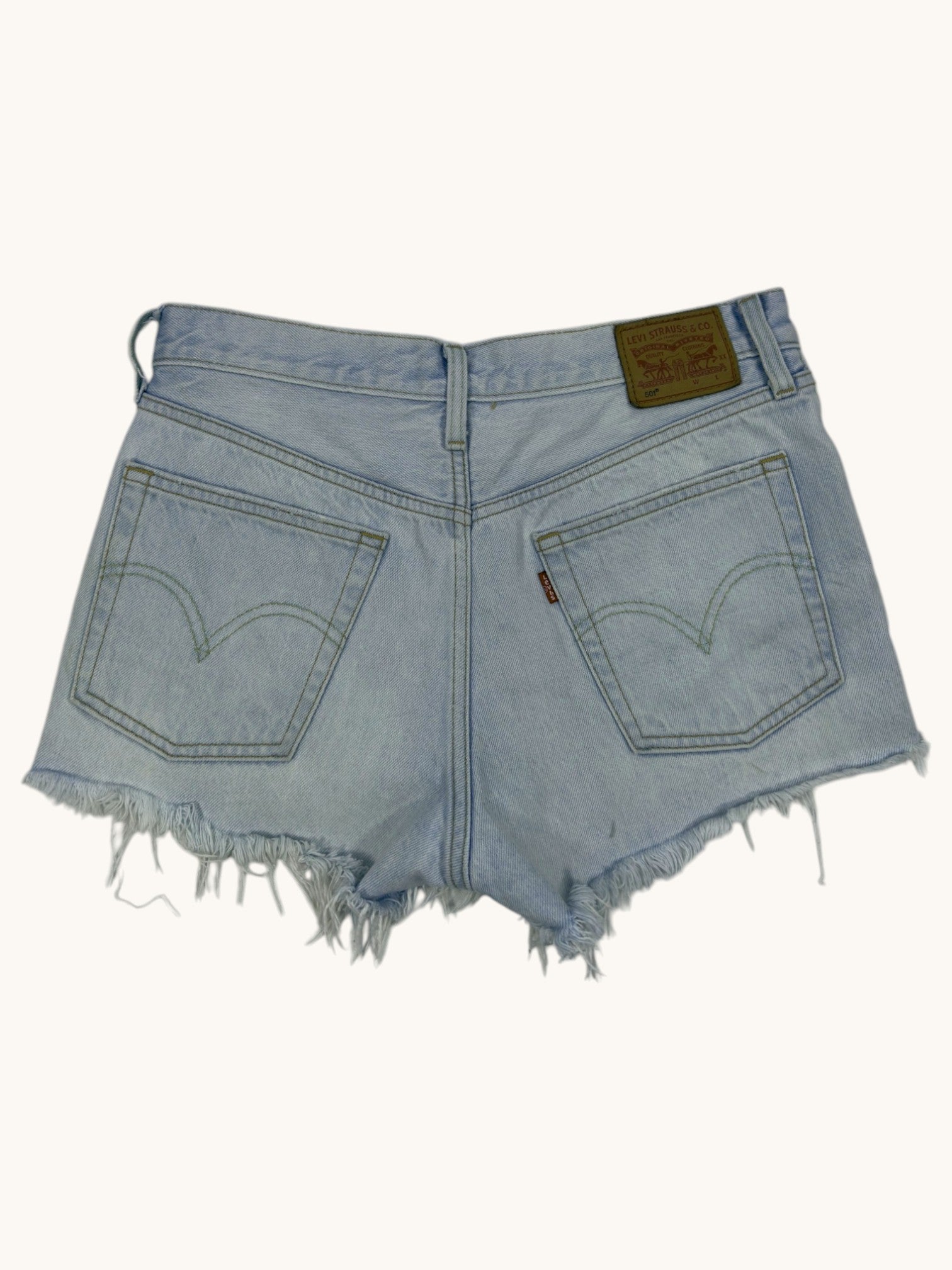 Levi's Blue Denim Shorts - 27