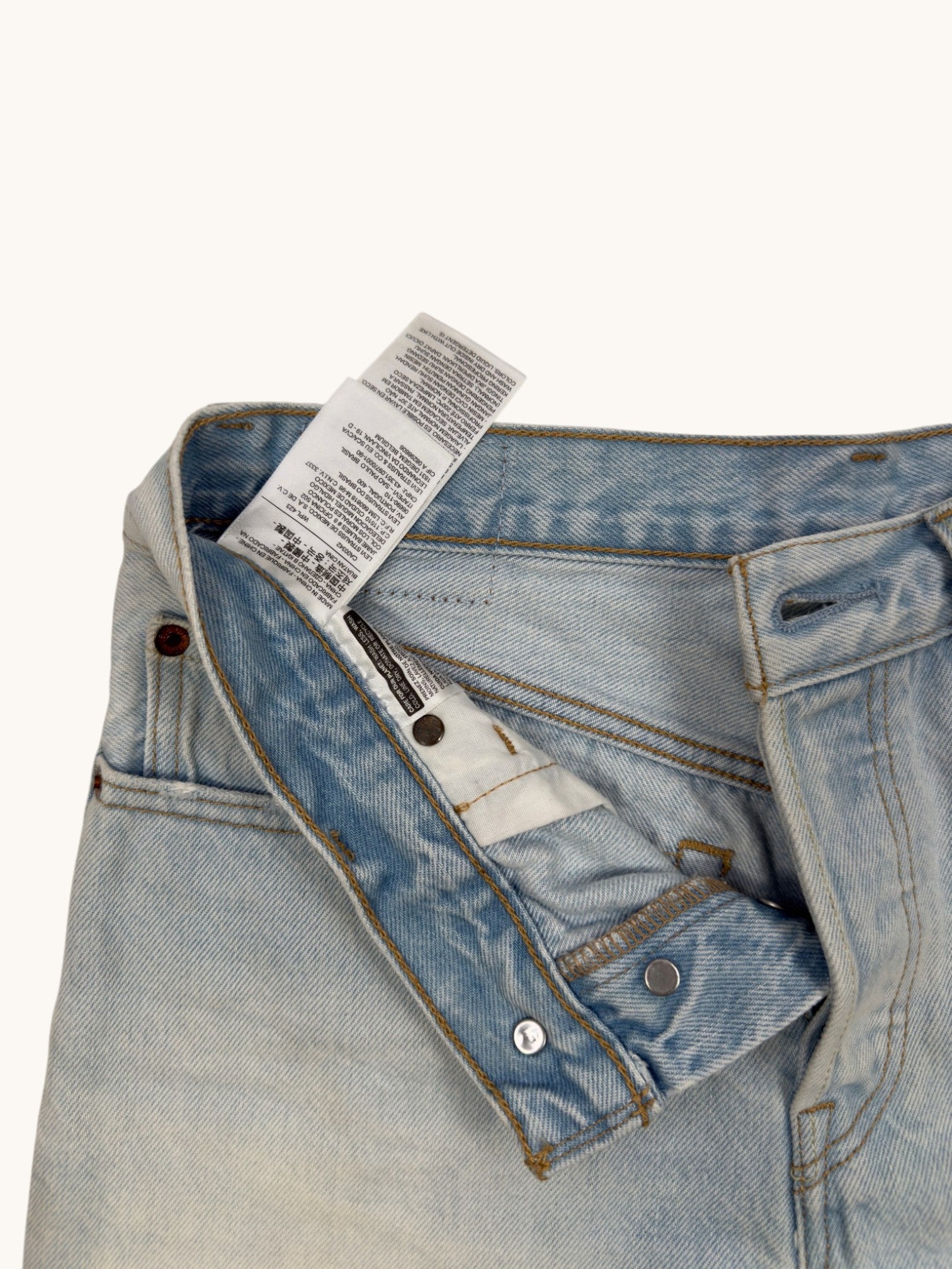 Levi's Blue Denim Shorts - 27