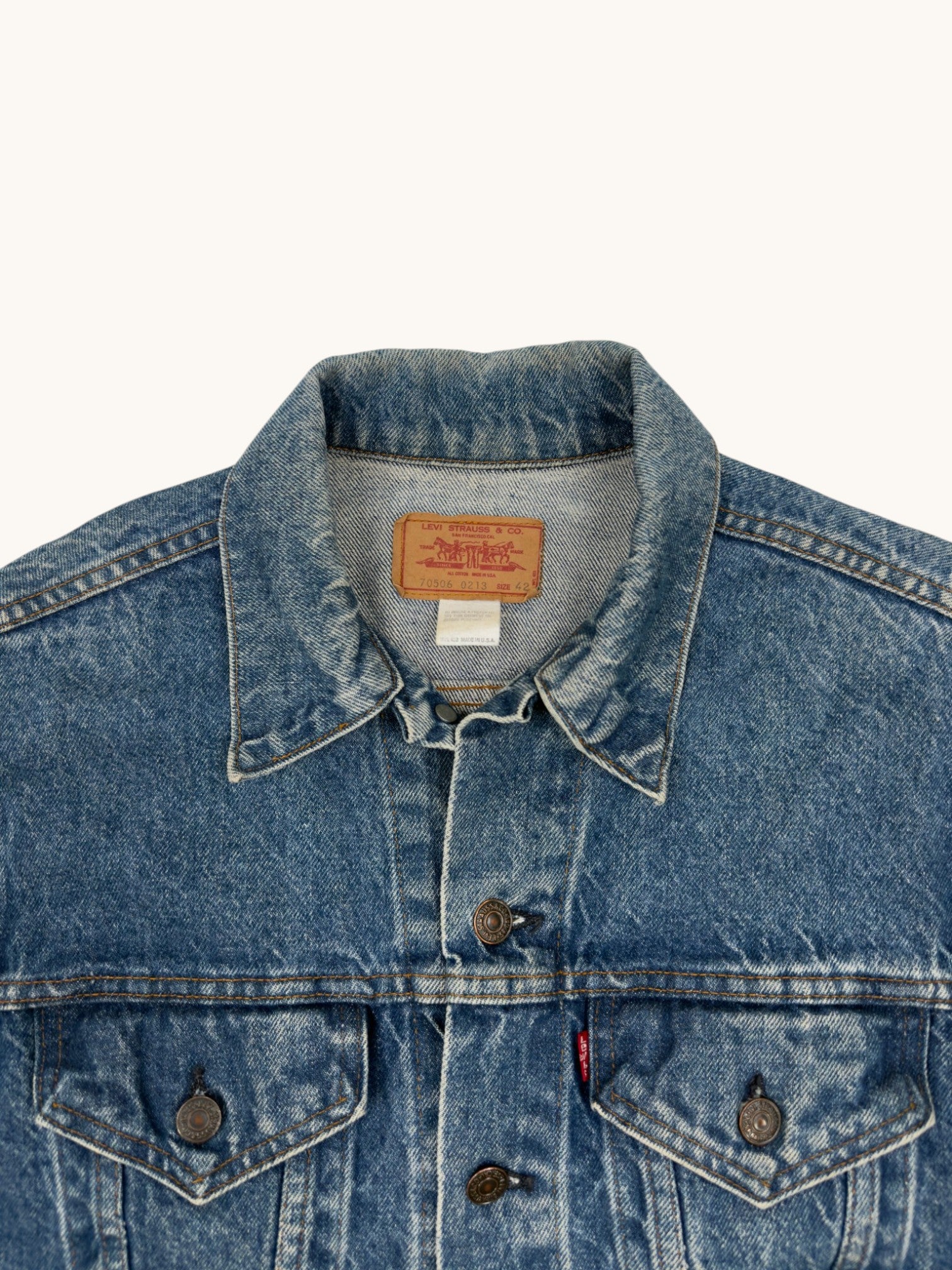 90s Levi's Denim Jacket - 42
