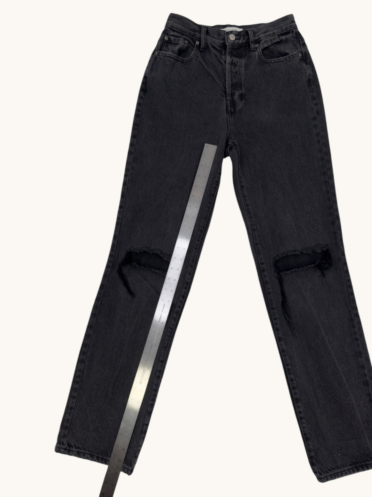 Pac Sun Black Distressed Jeans - 25