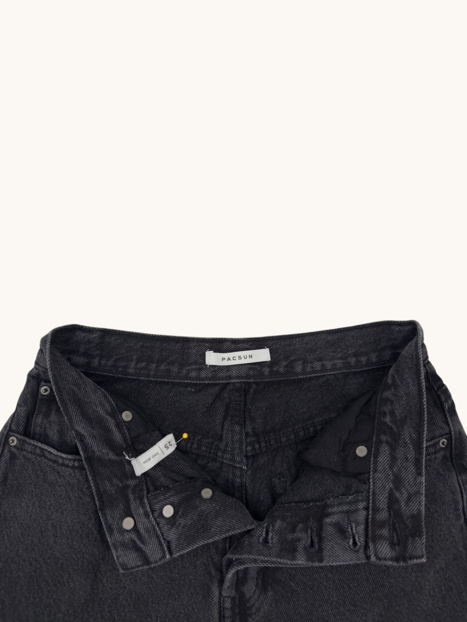 Pac Sun Black Distressed Jeans - 25
