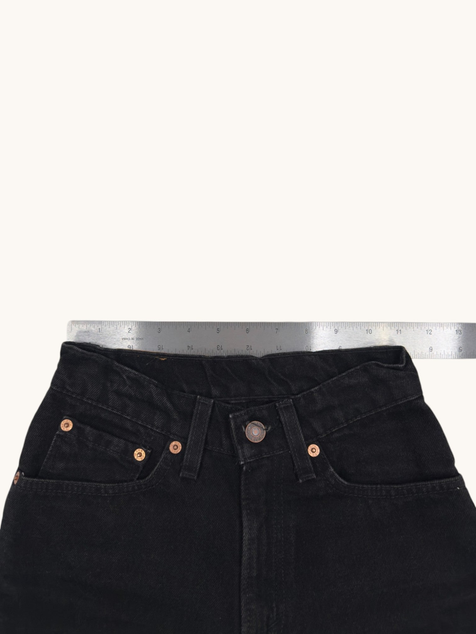 90s Levi's 512 Black  Jeans - 3
