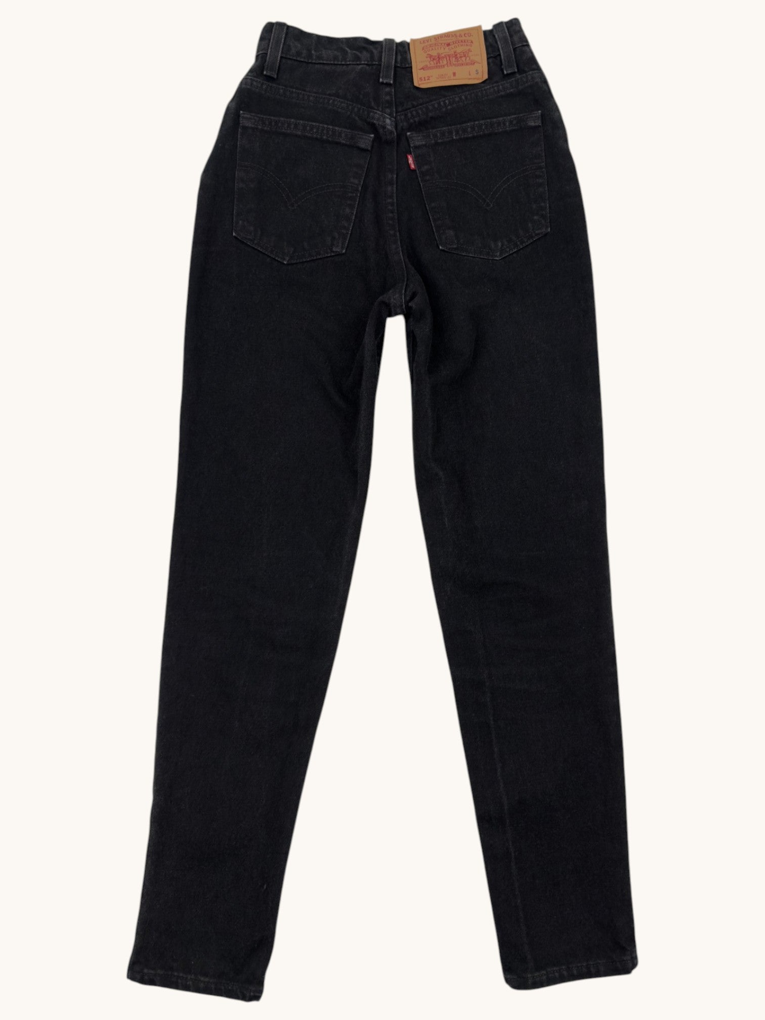 90s Levi's 512 Black  Jeans - 3