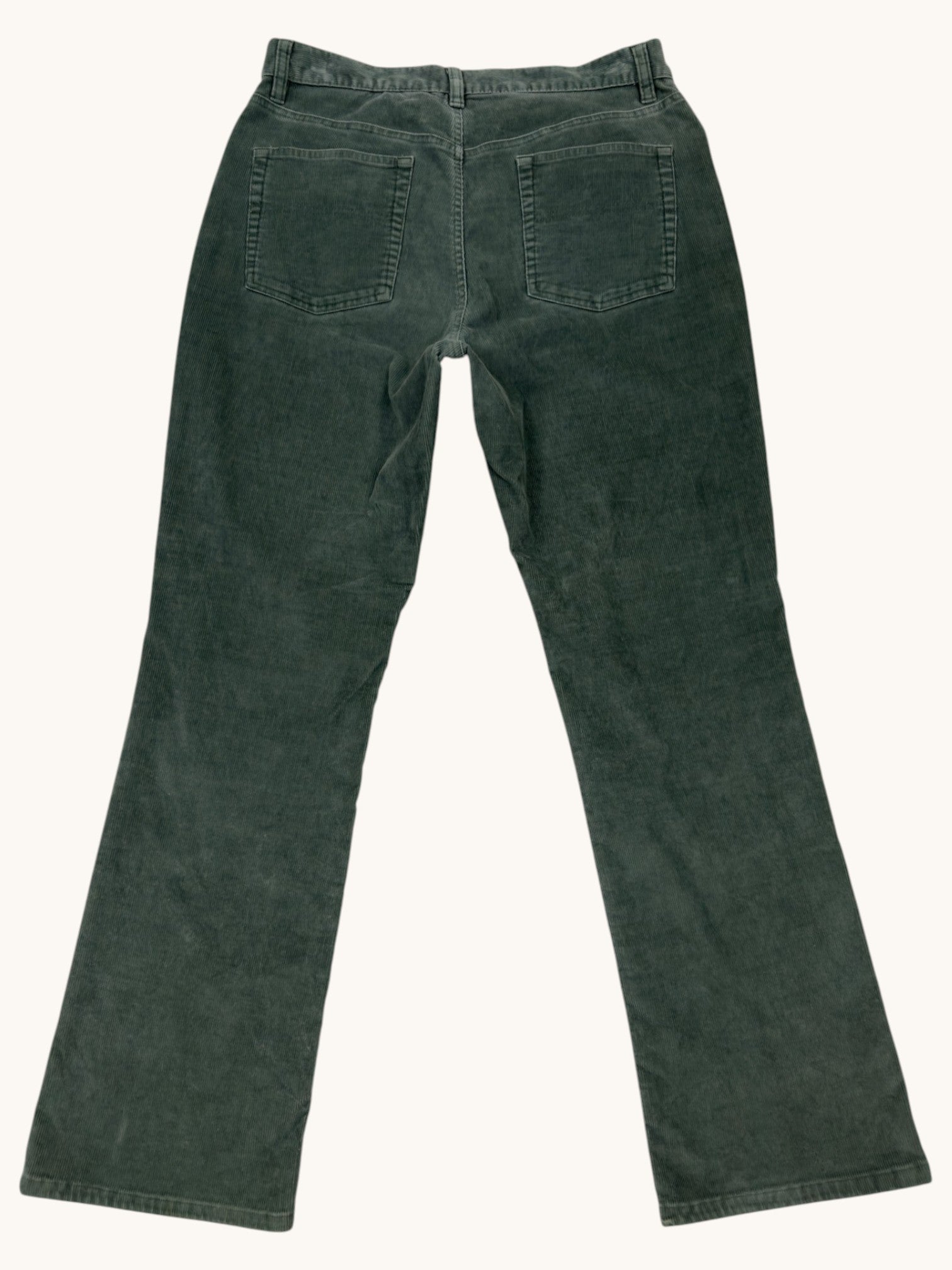 90s L.L. Bean Green Corduroy Pants - 12