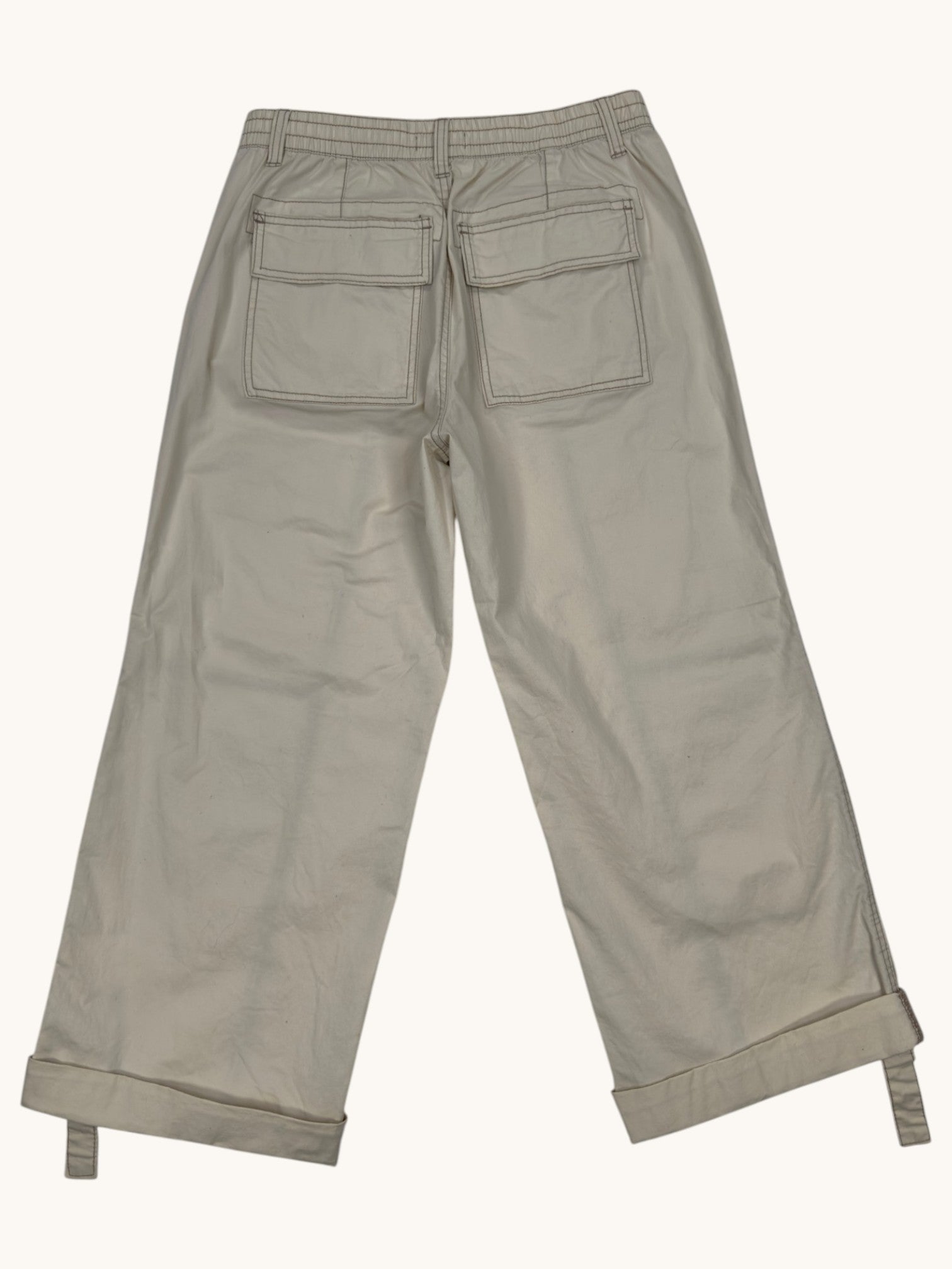 Kensie Beige Cargo Pants - 4