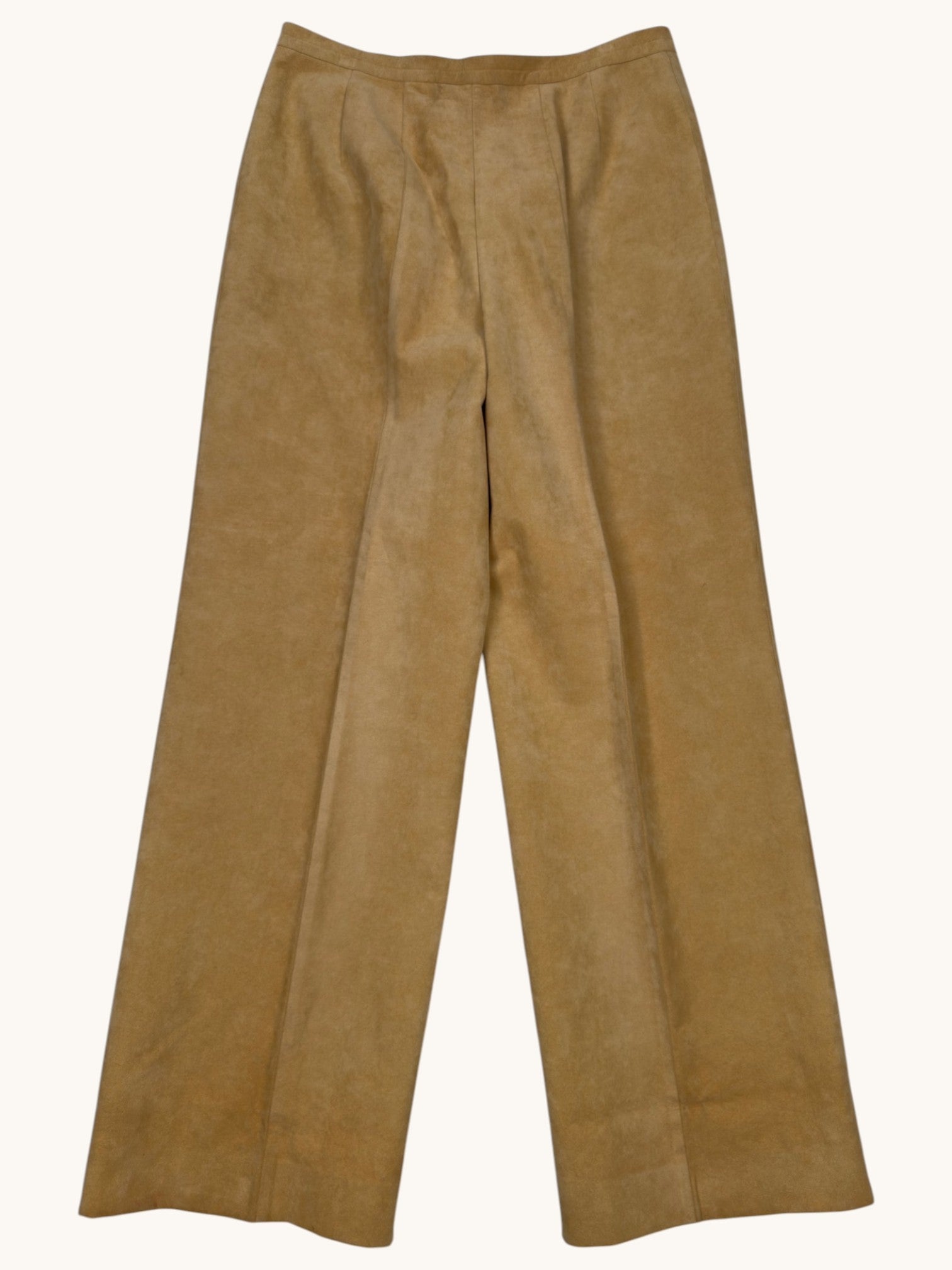 Mollie Parnis Suede Pants