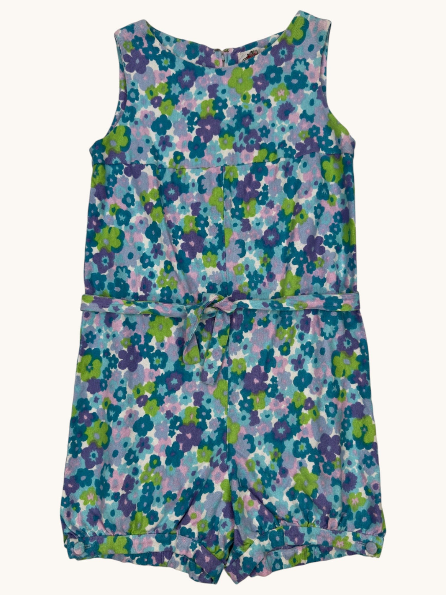 90s Marshall Field & Company Floral Romper