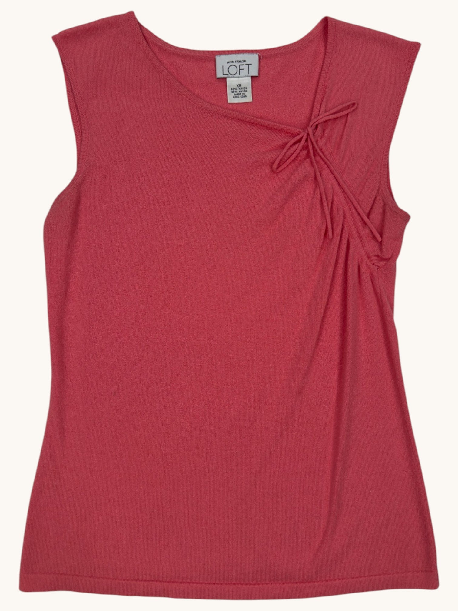 90s Loft Pink Sweater Tank - XS