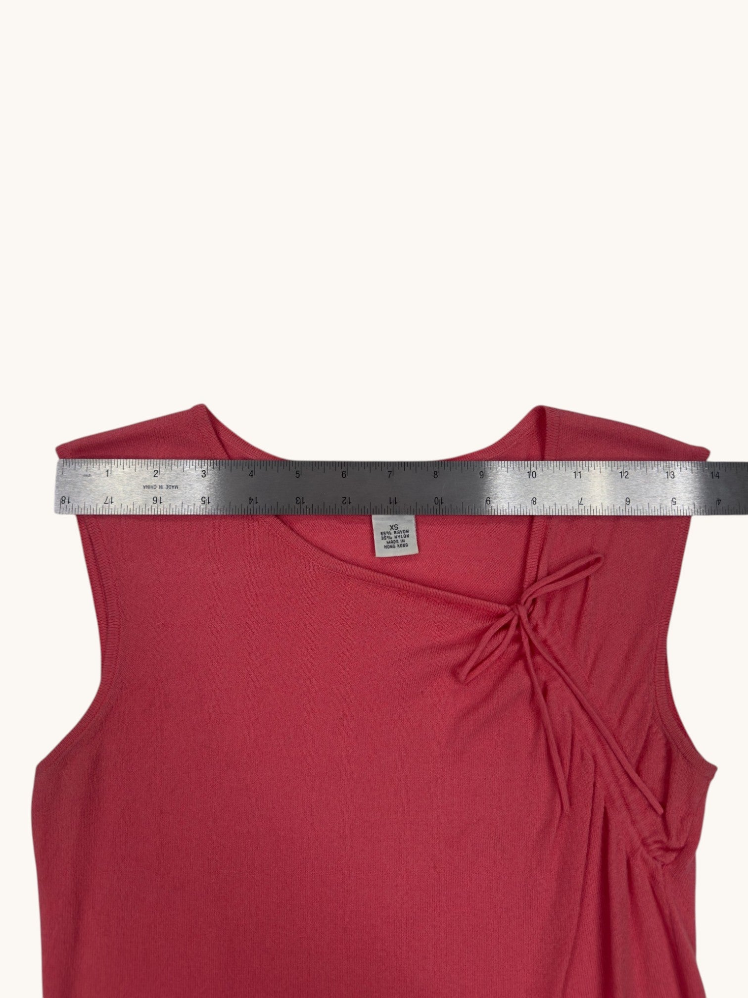 90s Loft Pink Sweater Tank - XS